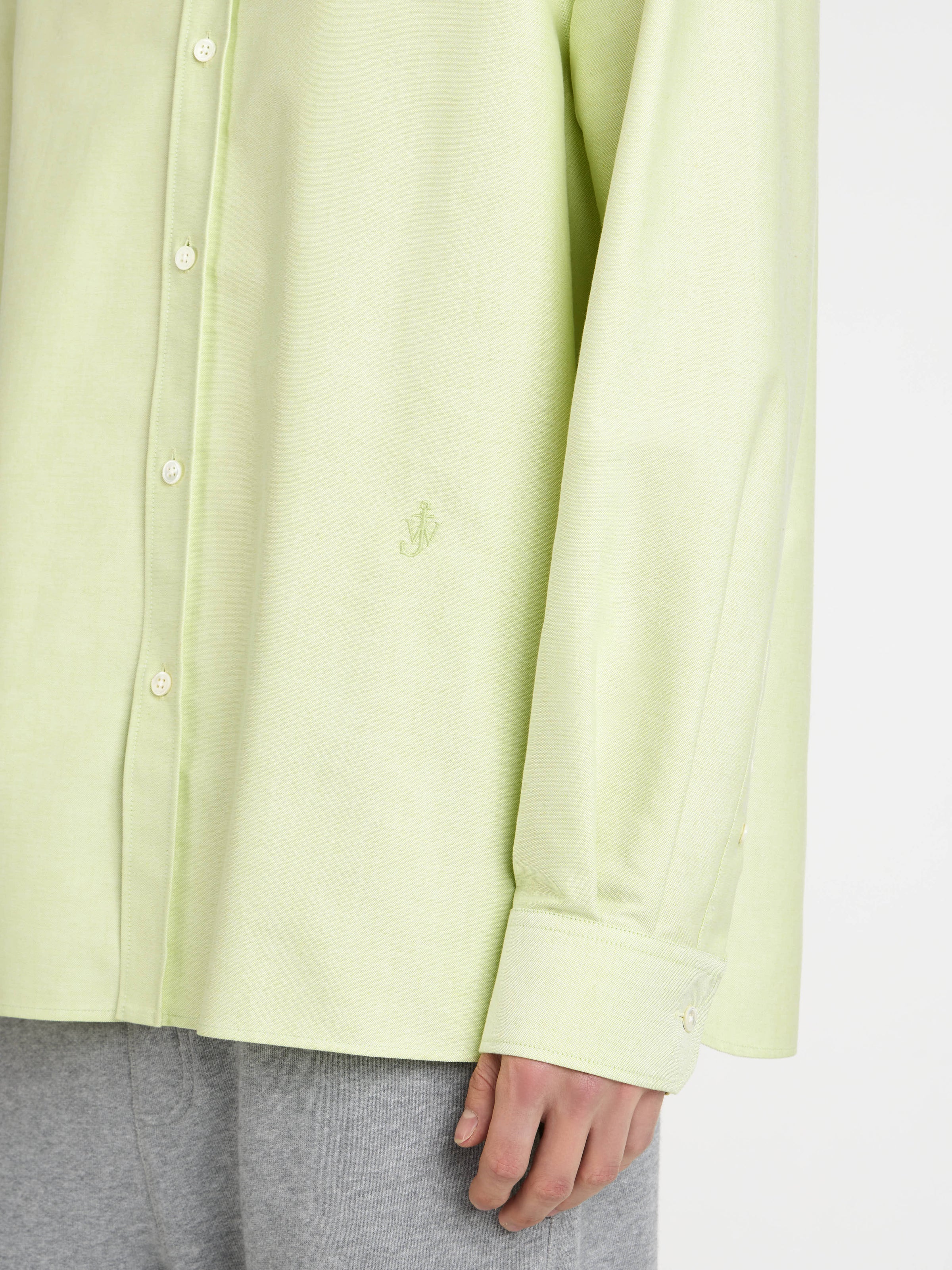 classic shirt lime Model Detail 4