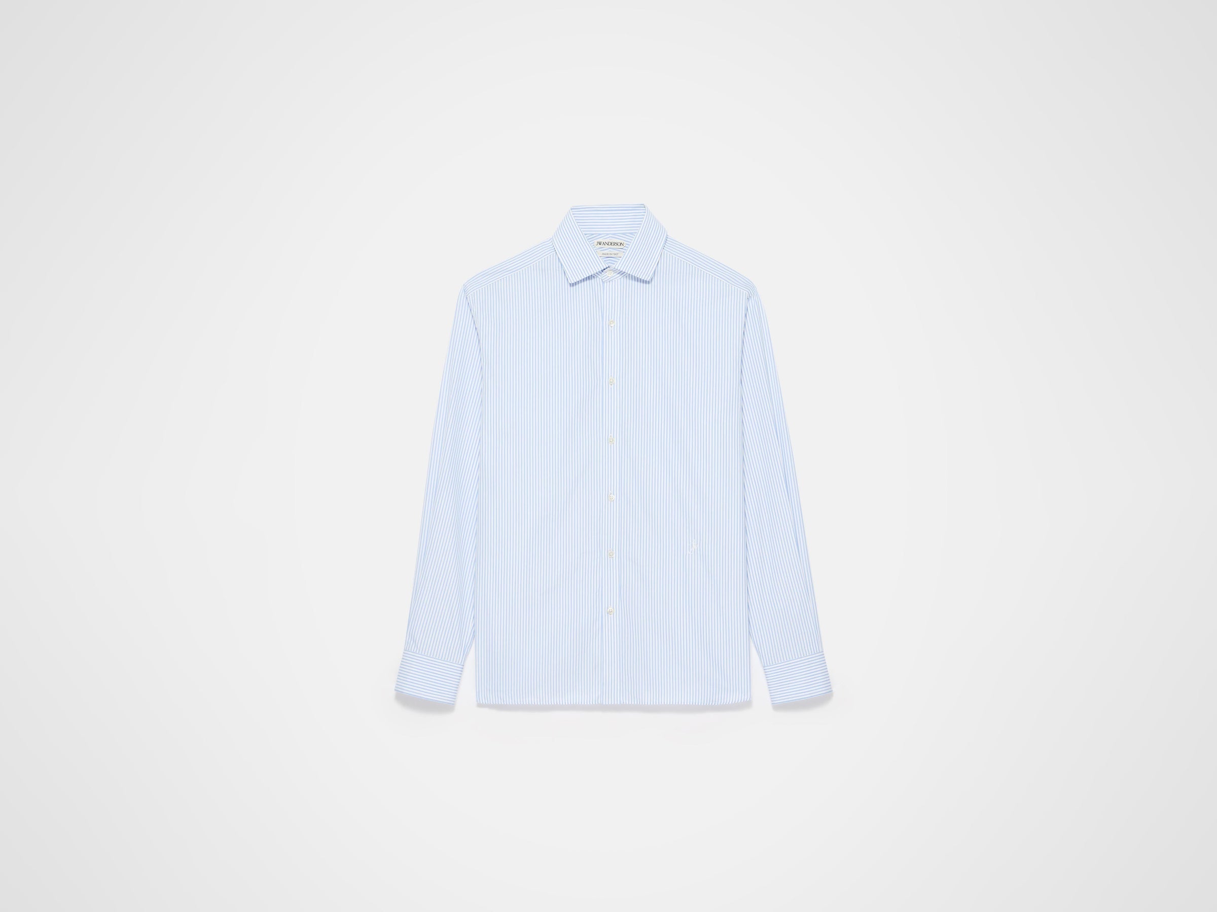dress shirt blue white Product Front 6