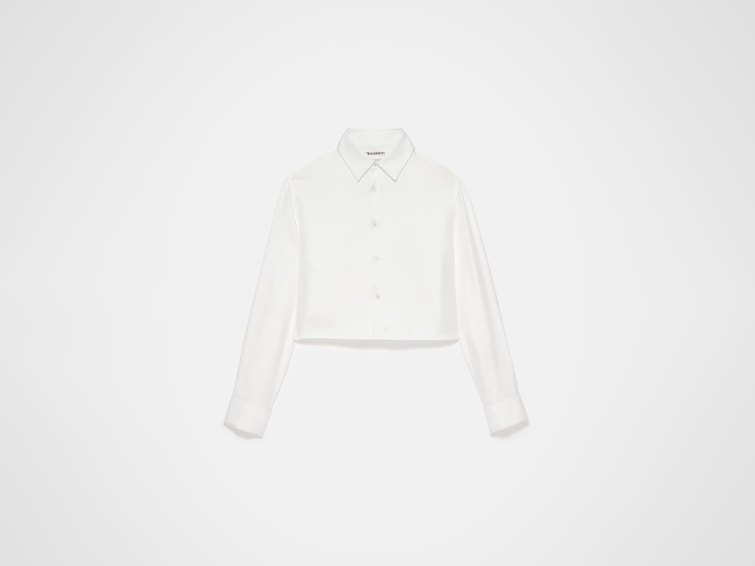 cropped shirt off white Product Front 9