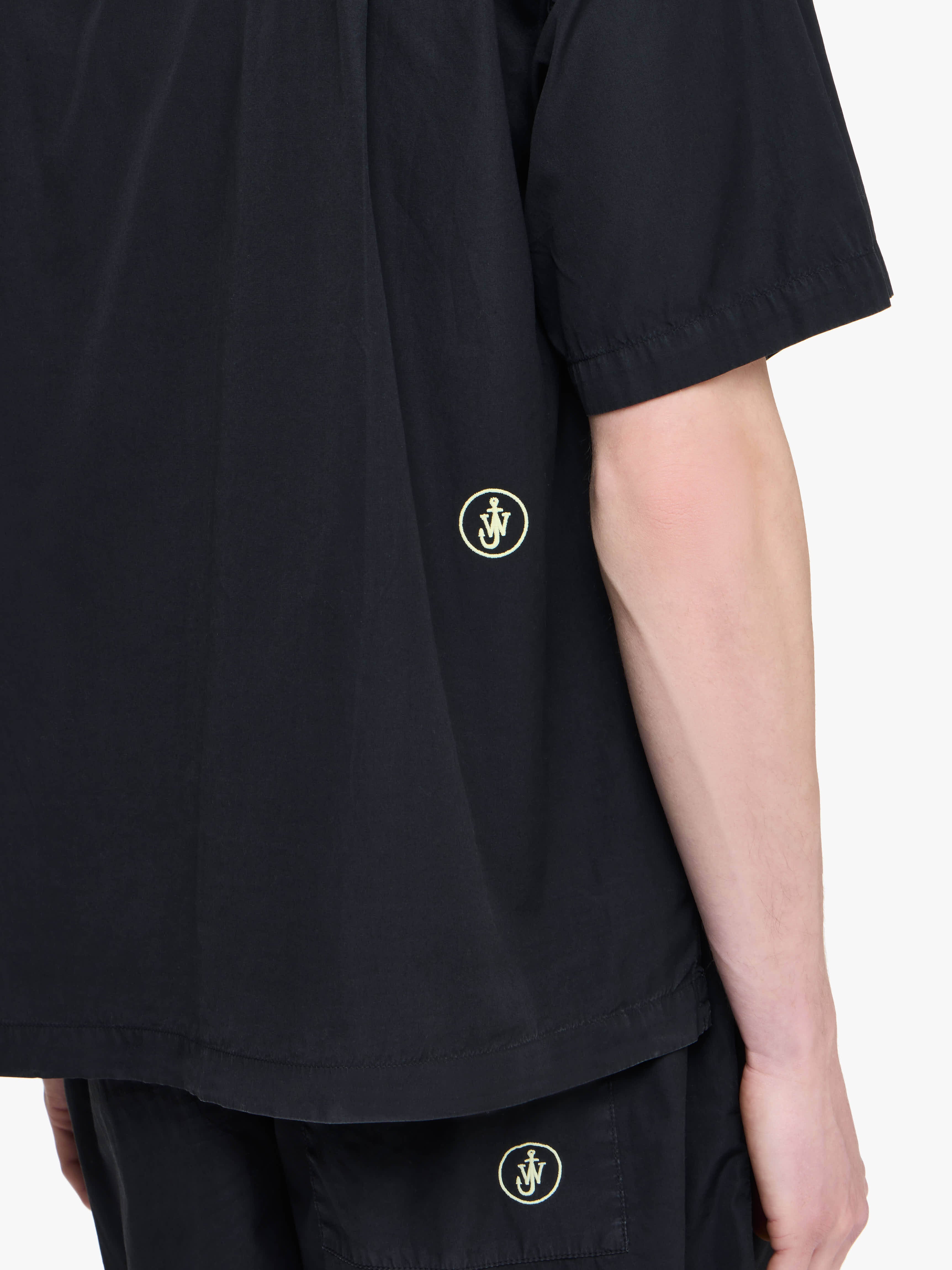CONTRAST EMBROIDERY SHORT SLEEVE SHIRT – JW Anderson