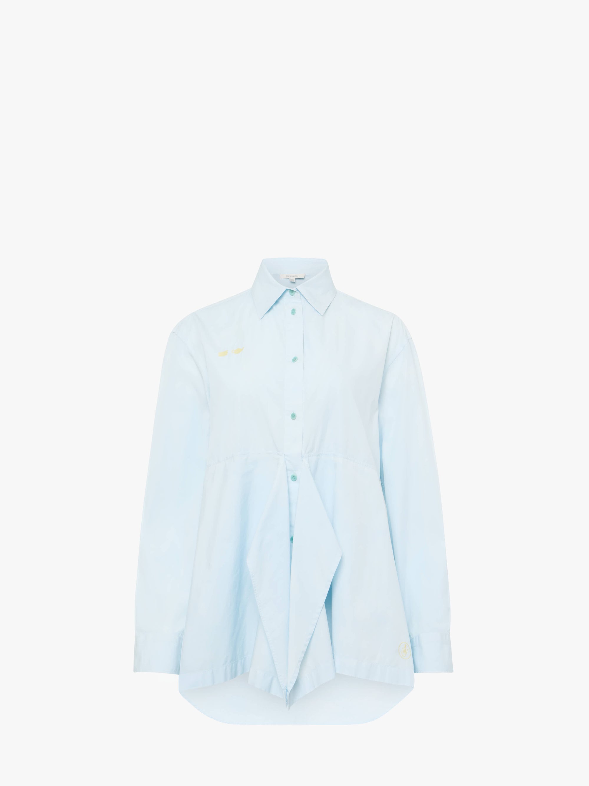 PEPLUM DRAPE SHIRT