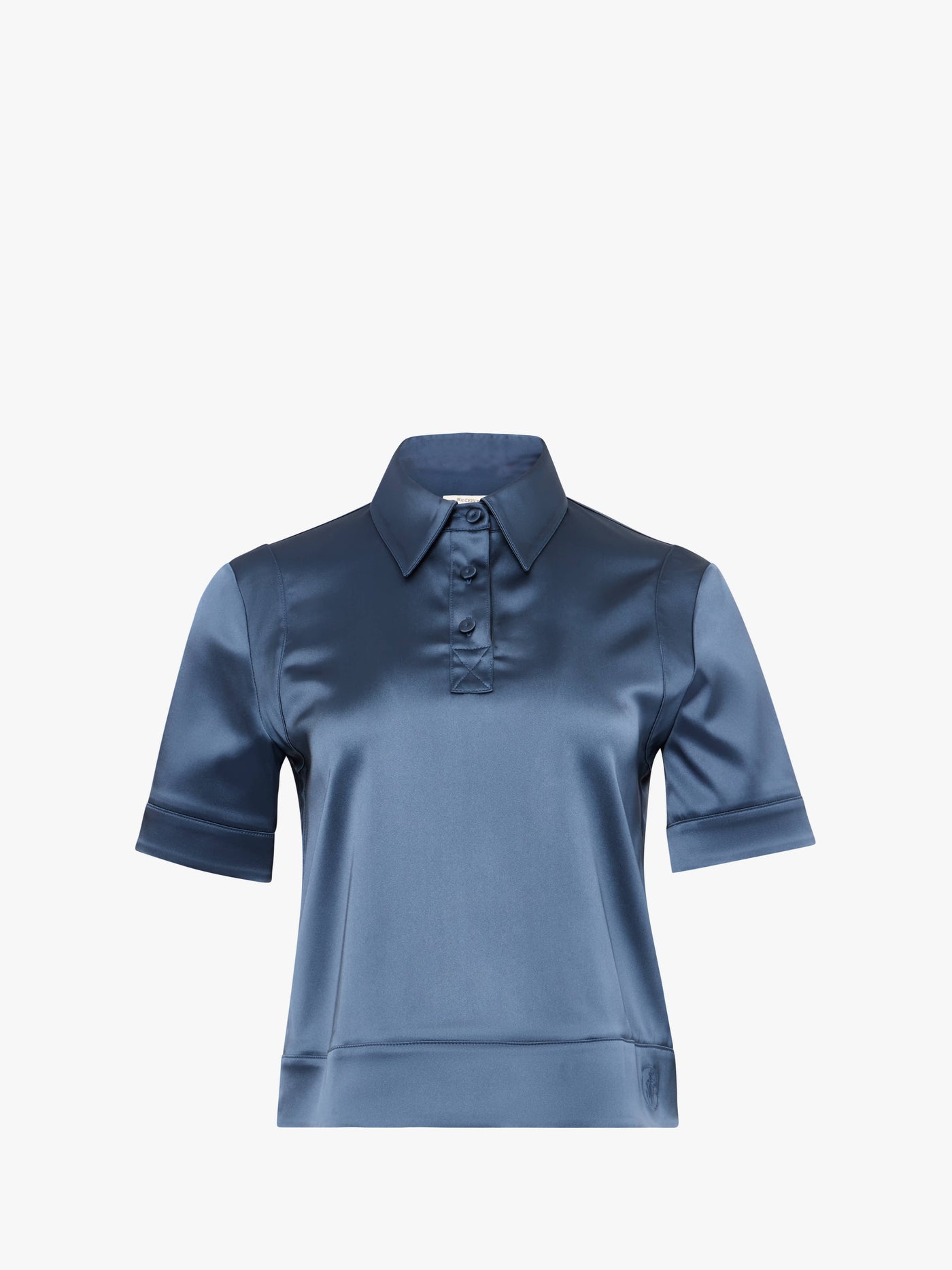 CL_SHORT SLEEVE POLO SHIRT - STEEL BLUE_SH0376PG0919