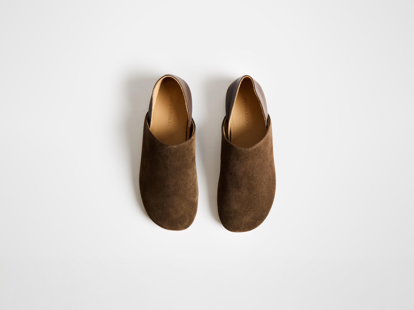 babouche w chocolate brown Product Angle 2