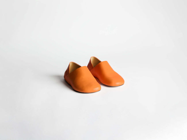 babouche w orange Product Angle 1