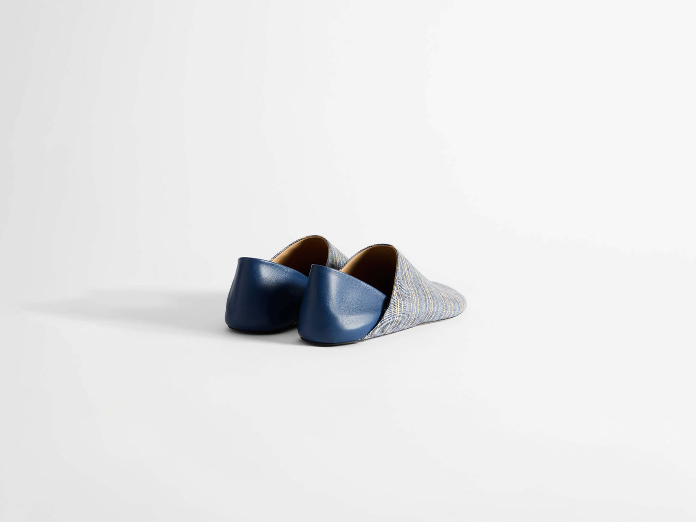 babouche m navy off white Product Angle 2