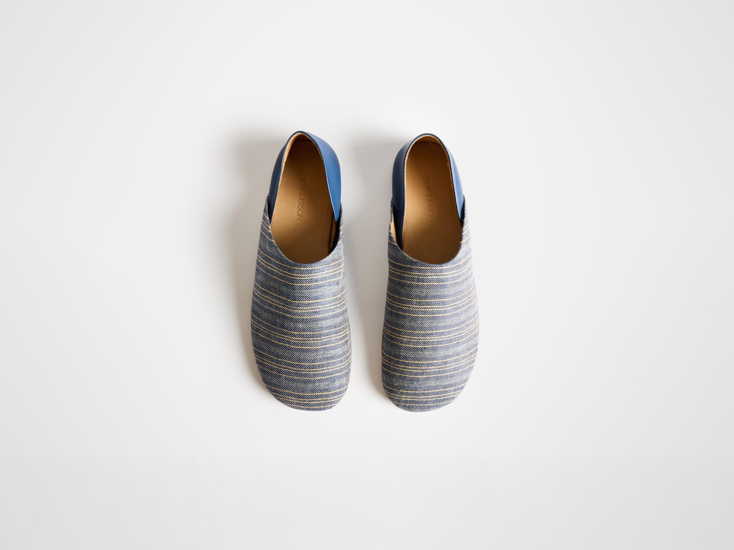 babouche m navy off white Product Angle 4