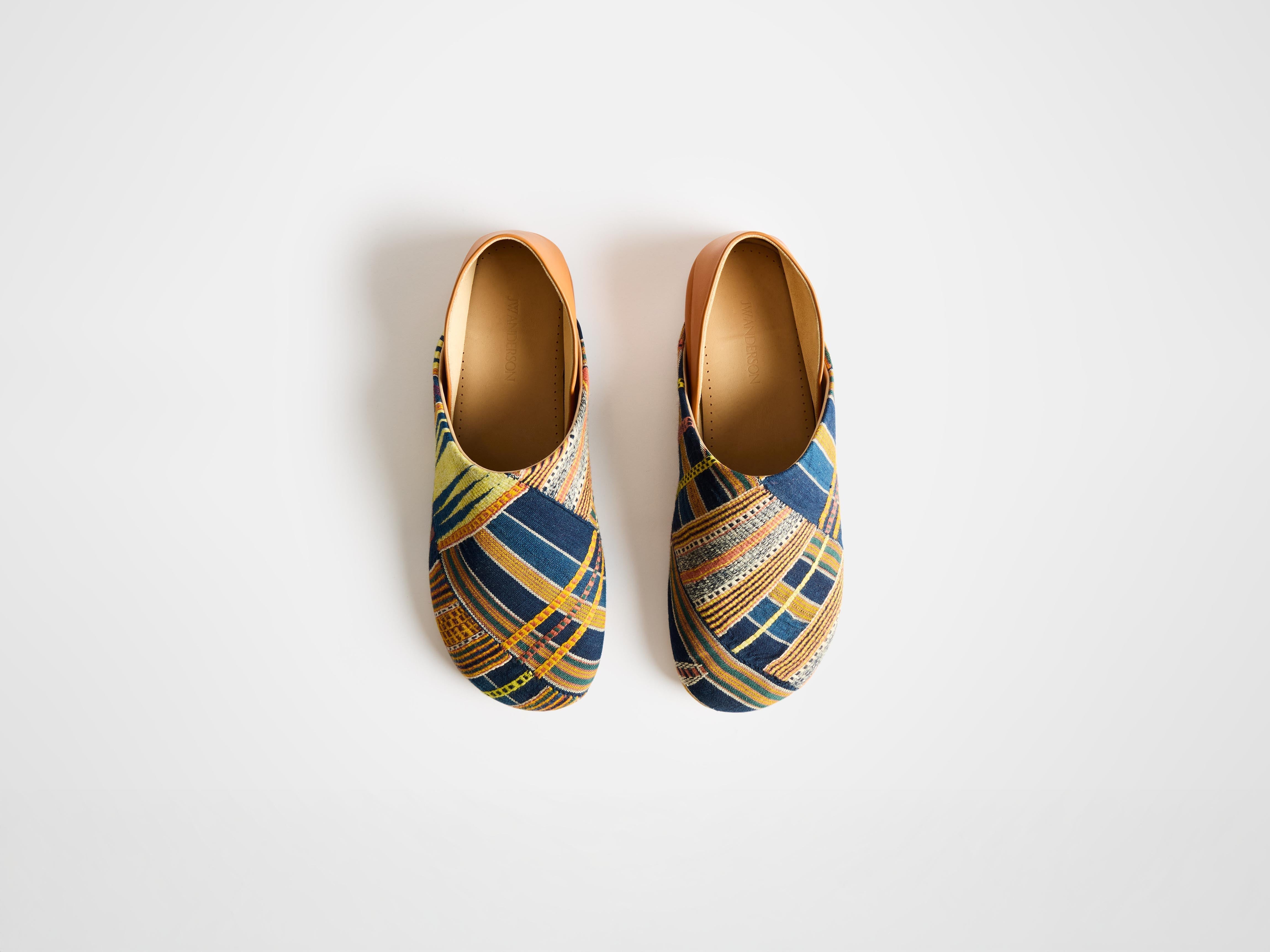 MENS SLIPPER MULES IN BLUE & MULTI in BLUE/MULTI SI0002FA049289939 MENS SLIPPER MULES IN BLUE & MULTI in BLUE/MULTI SI0002FA049289939
