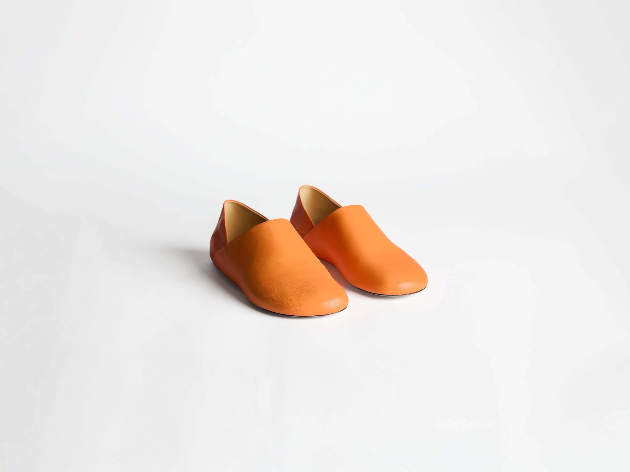 babouche m orange Product Angle 2