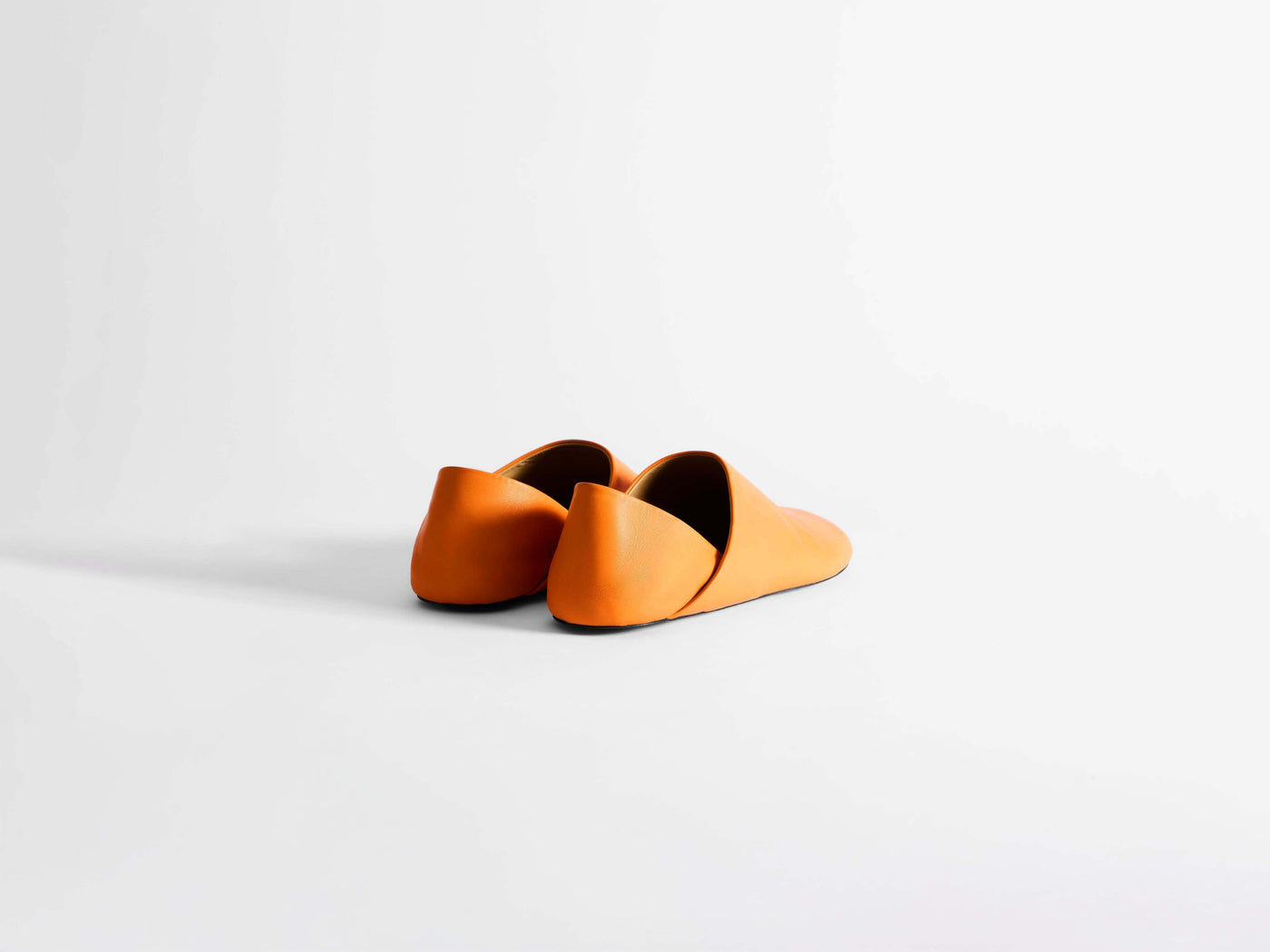 babouche m orange Product Angle 4