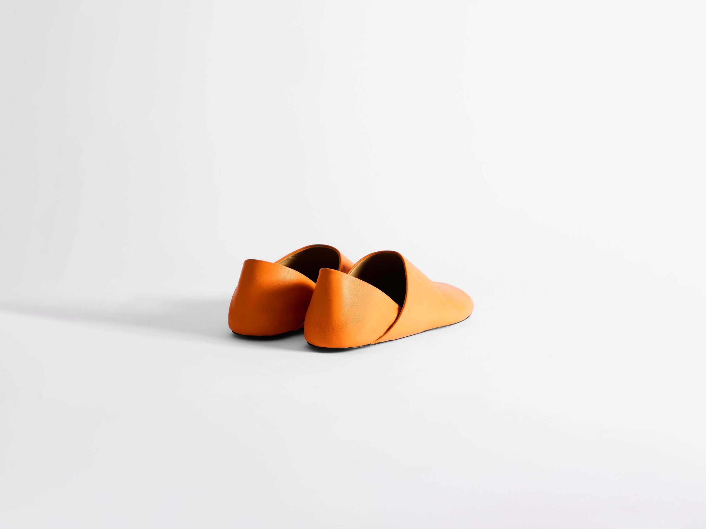 babouche m orange Product Angle 4
