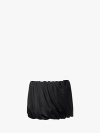 CL_ROLLED HEM SKIRT - BLACK_SK0190PG1766
