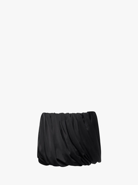 【関税込み】JW Anderson ブラック Rolled Hemline ミニスカート ROLLED HEMLINE MINI SKIRT – JW Anderson
