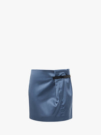 CL_LEATHER TAB MINI SKIRT - STEEL BLUE_SK0195PG0919