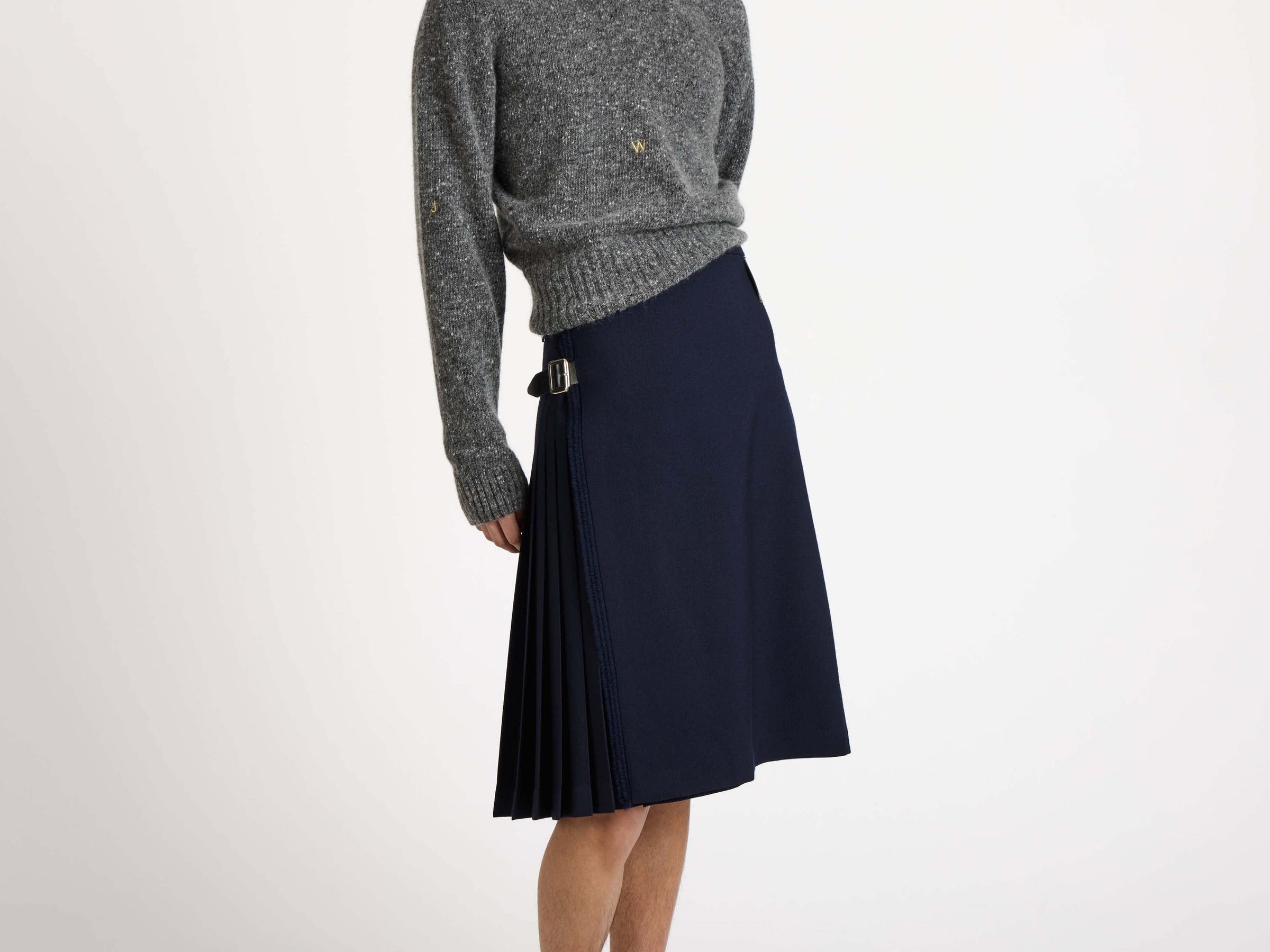 kilt navy 1 Model Detail 3