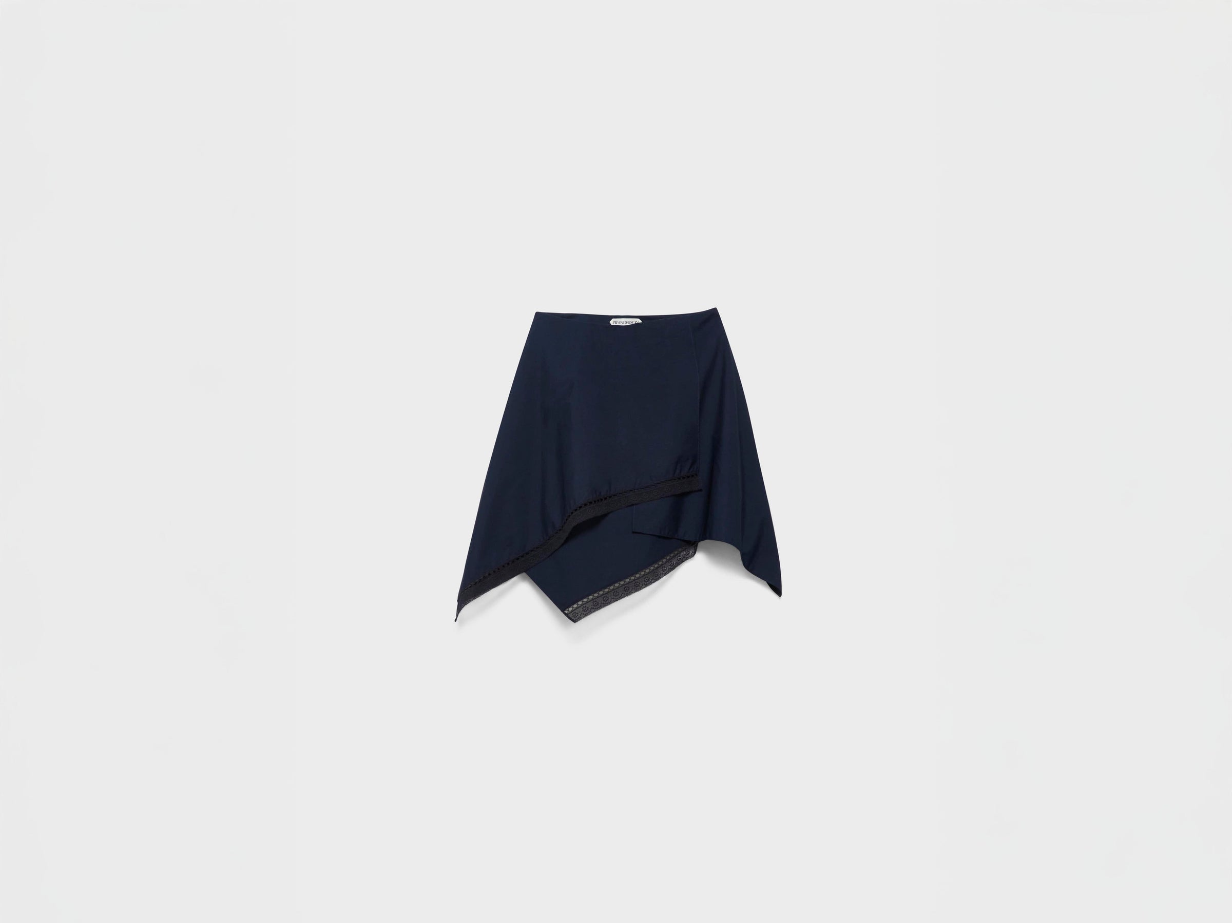 WOMENS HANDKERCHIEF SKIRT IN DARK NAVY