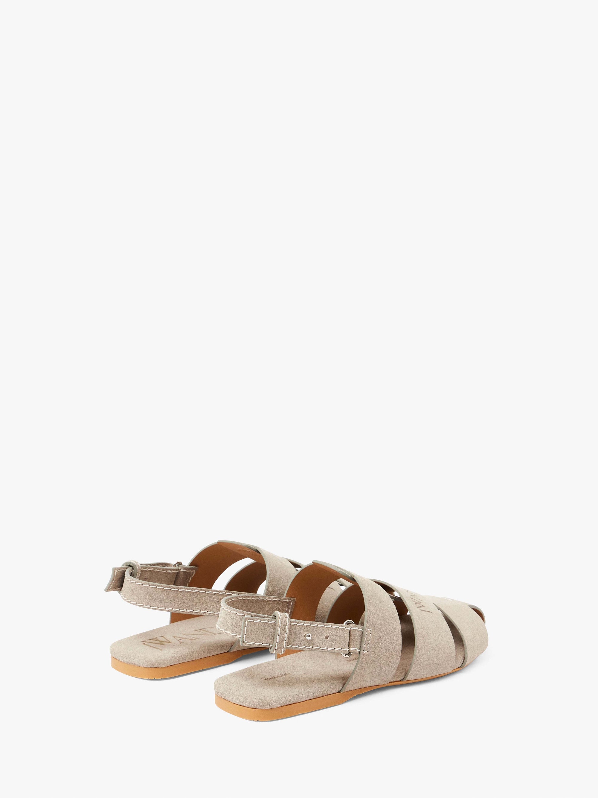 SUEDE FISHERMAN SANDALS