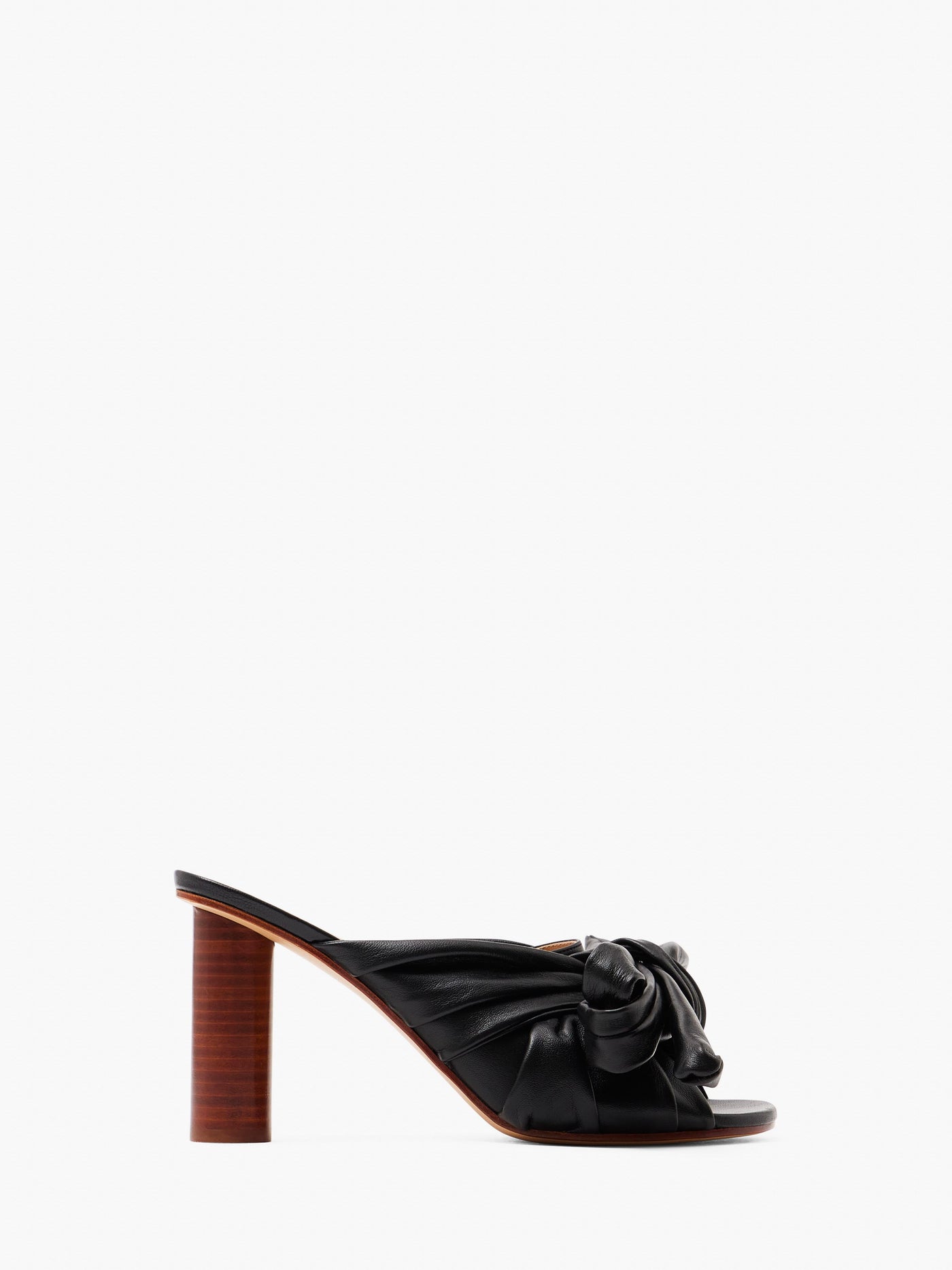 CL_BOW HEEL SANDAL - BLACK_SN0095LA0161