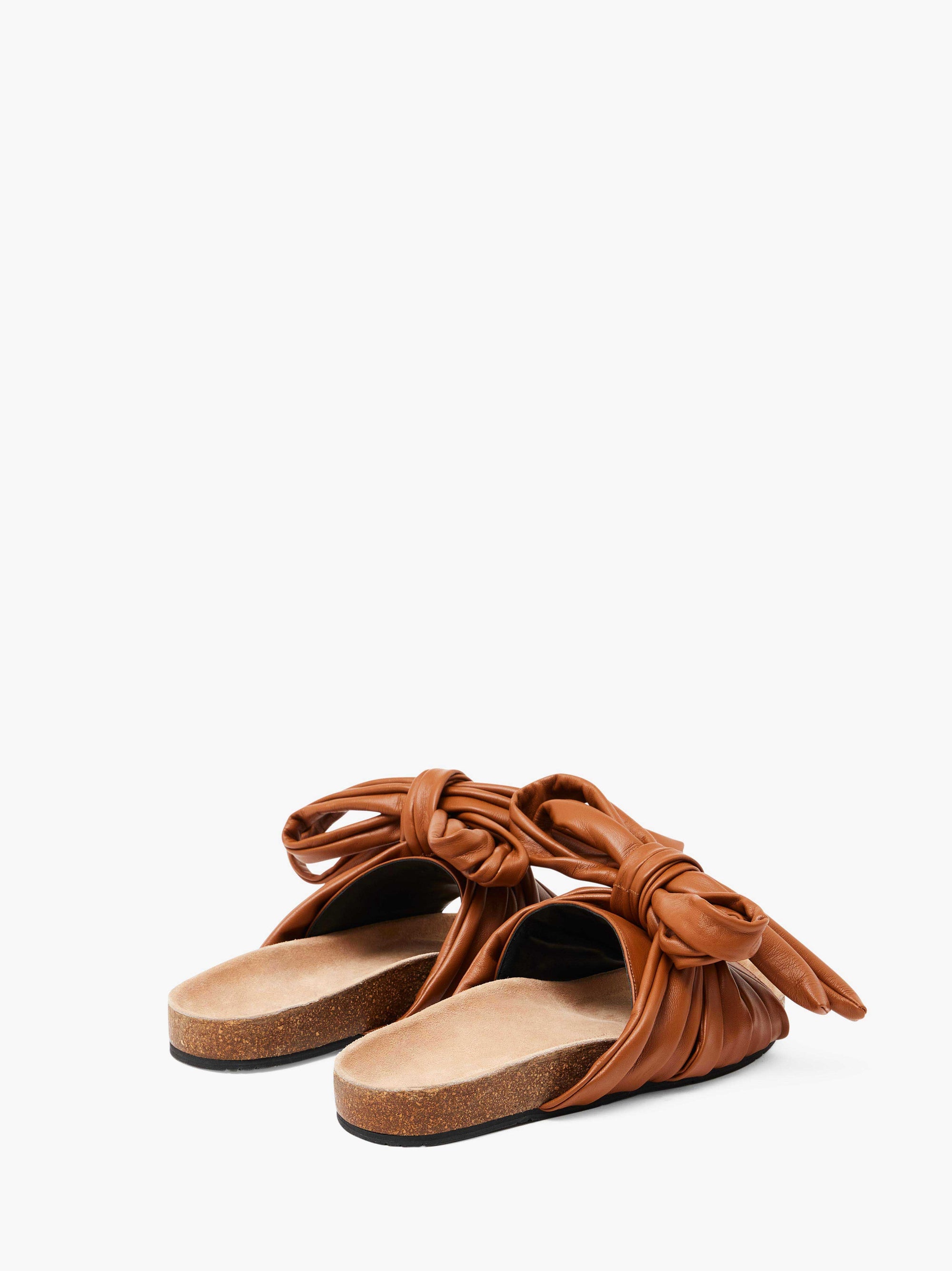 BOW FLAT SANDALS