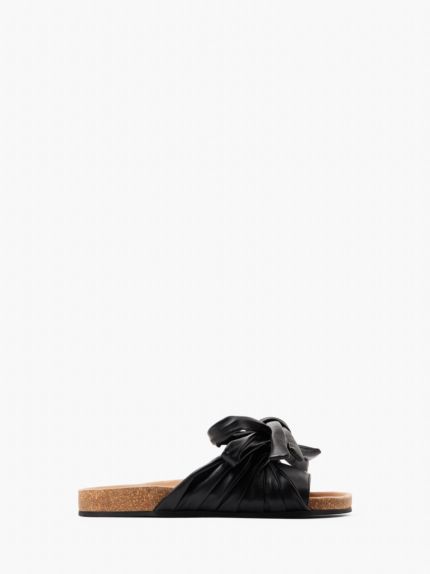 CL_BOW FLAT SANDAL W - TAN_SN0096LA0161