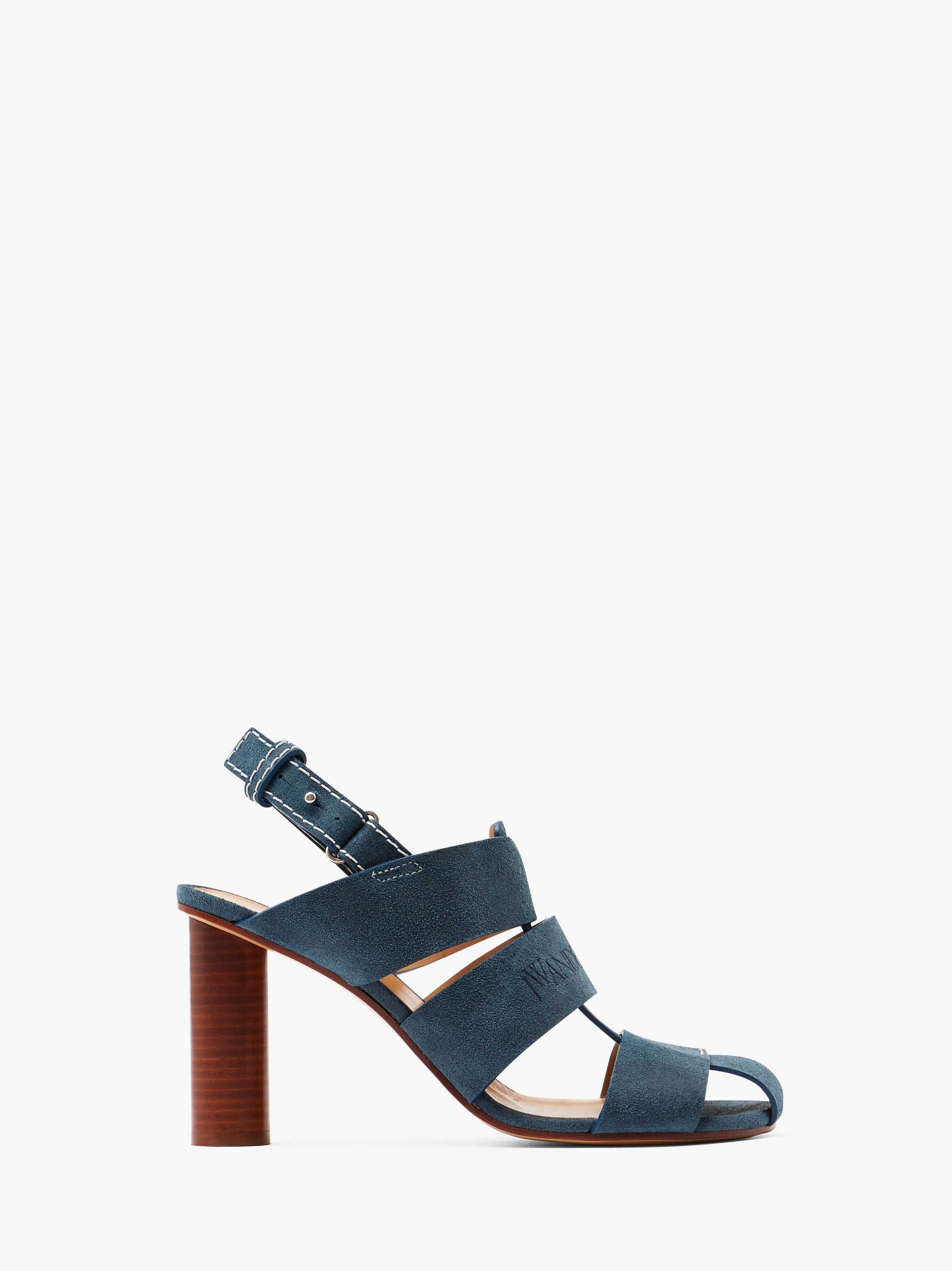 SUEDE HEELED FISHERMAN SANDALS