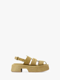 CL_STRIPE PLATFORM SANDAL W - LIME_SN0099LA0359