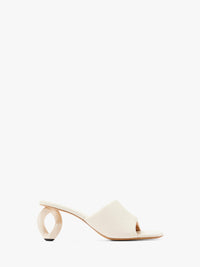 CL_CHAIN HEEL OPEN MULE - TONAL CHAIN - OFF WHITE_SN0100LA0161