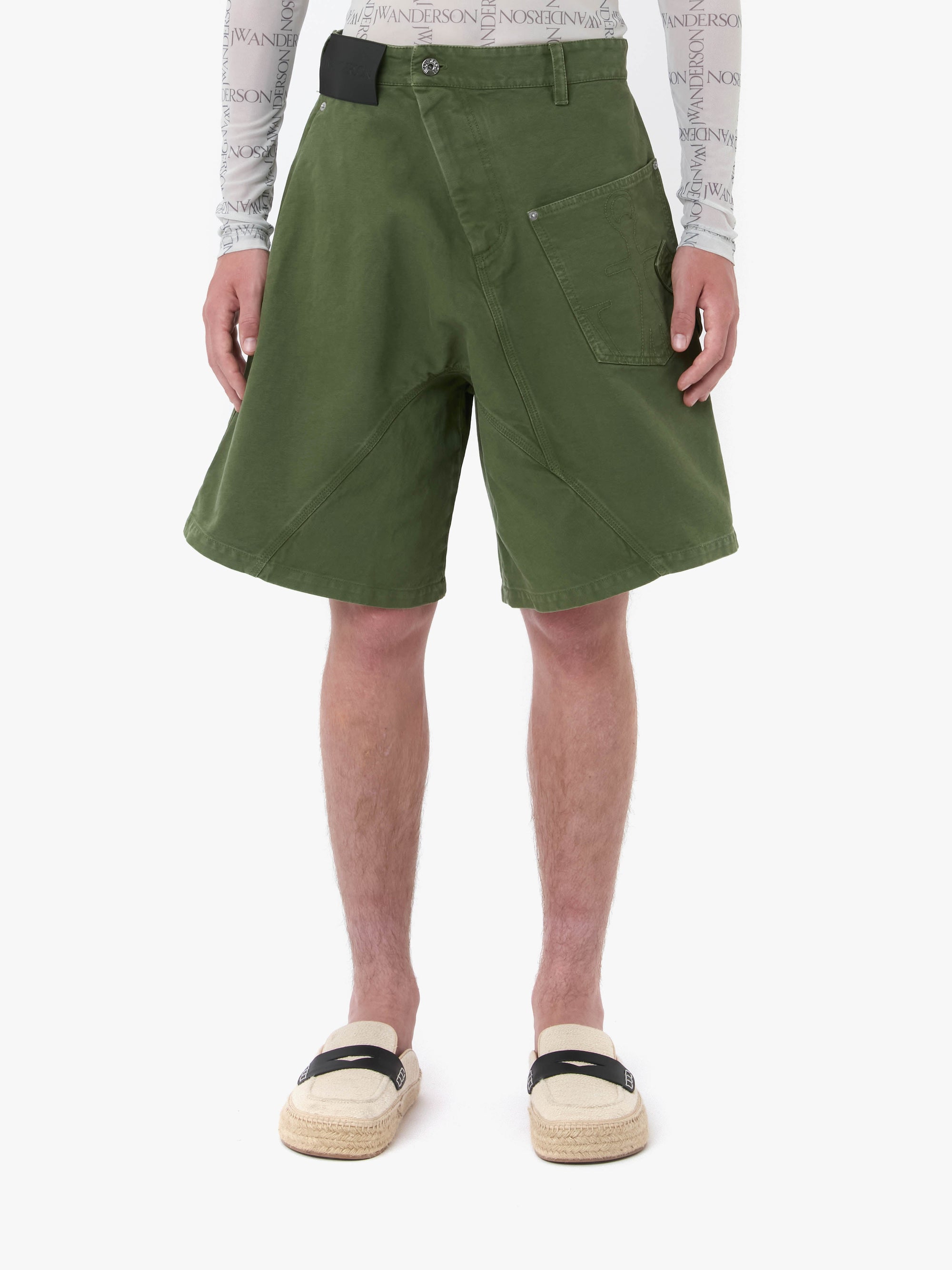 TWISTED WORKWEAR SHORTS