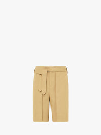 CL_FOLDED FRONT PLEAT SHORTS - BEIGE_SR0107PG1713