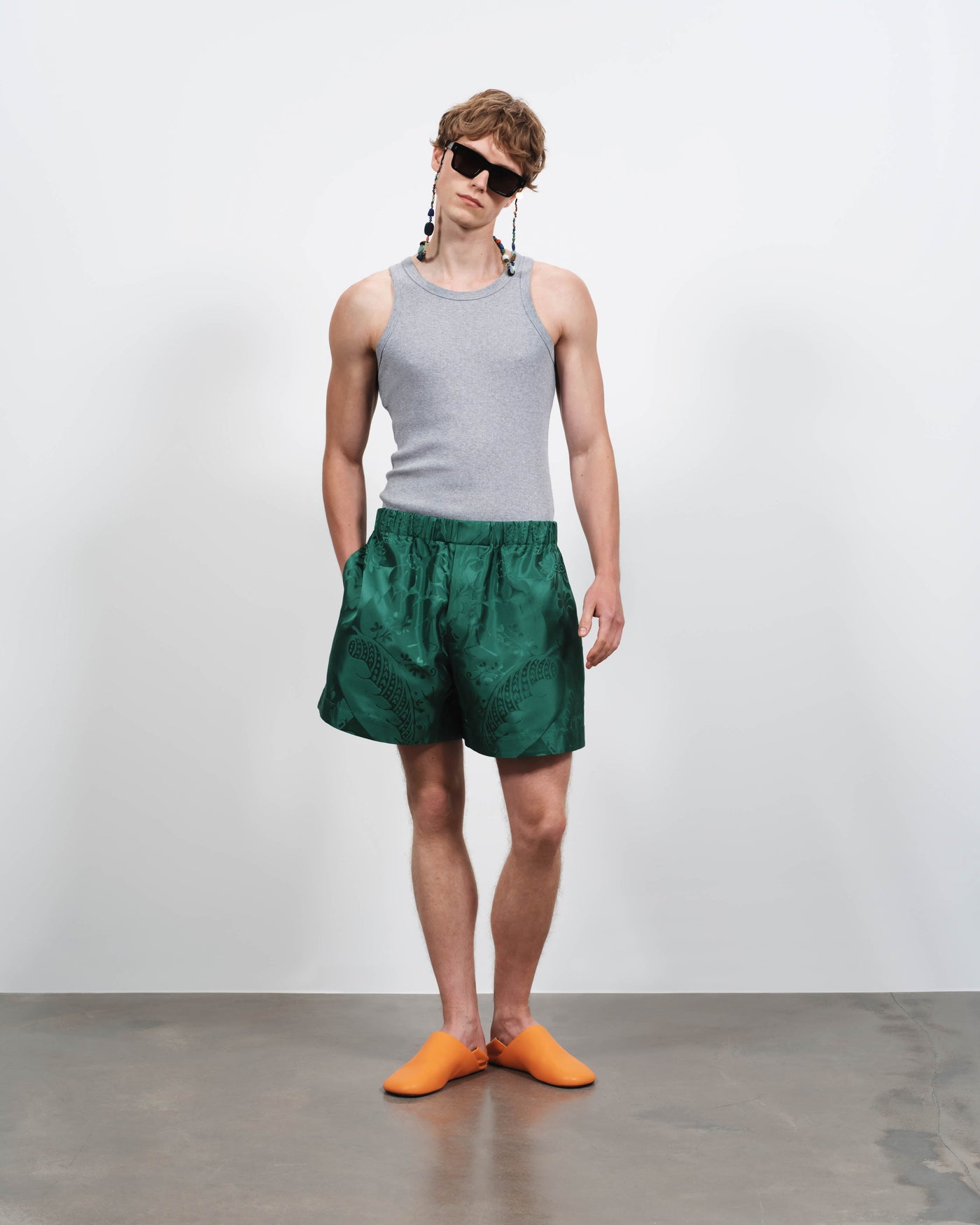 drawstring shorts emerald Creative 1