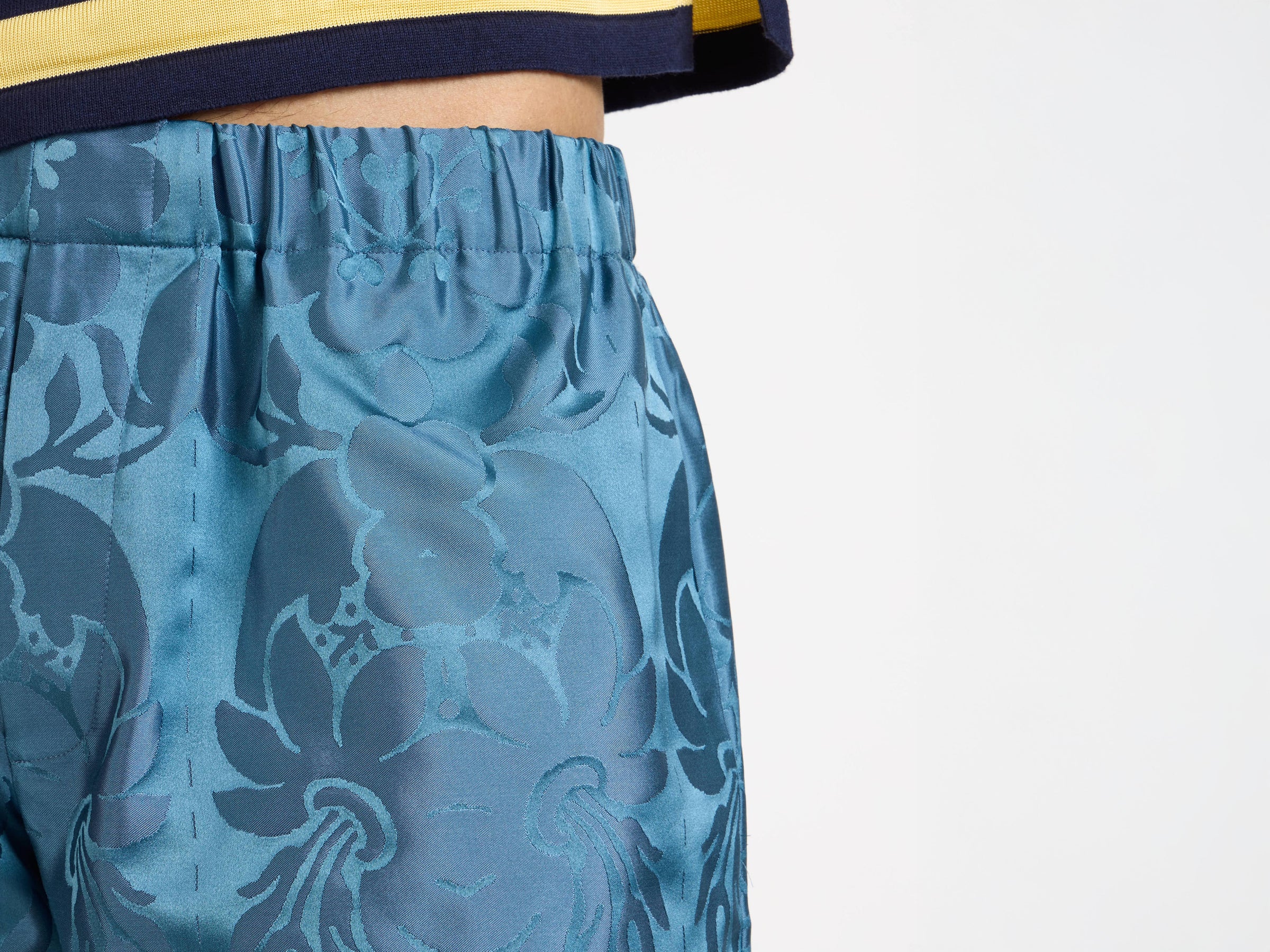 drawstring shorts airforce blue Model Detail 9