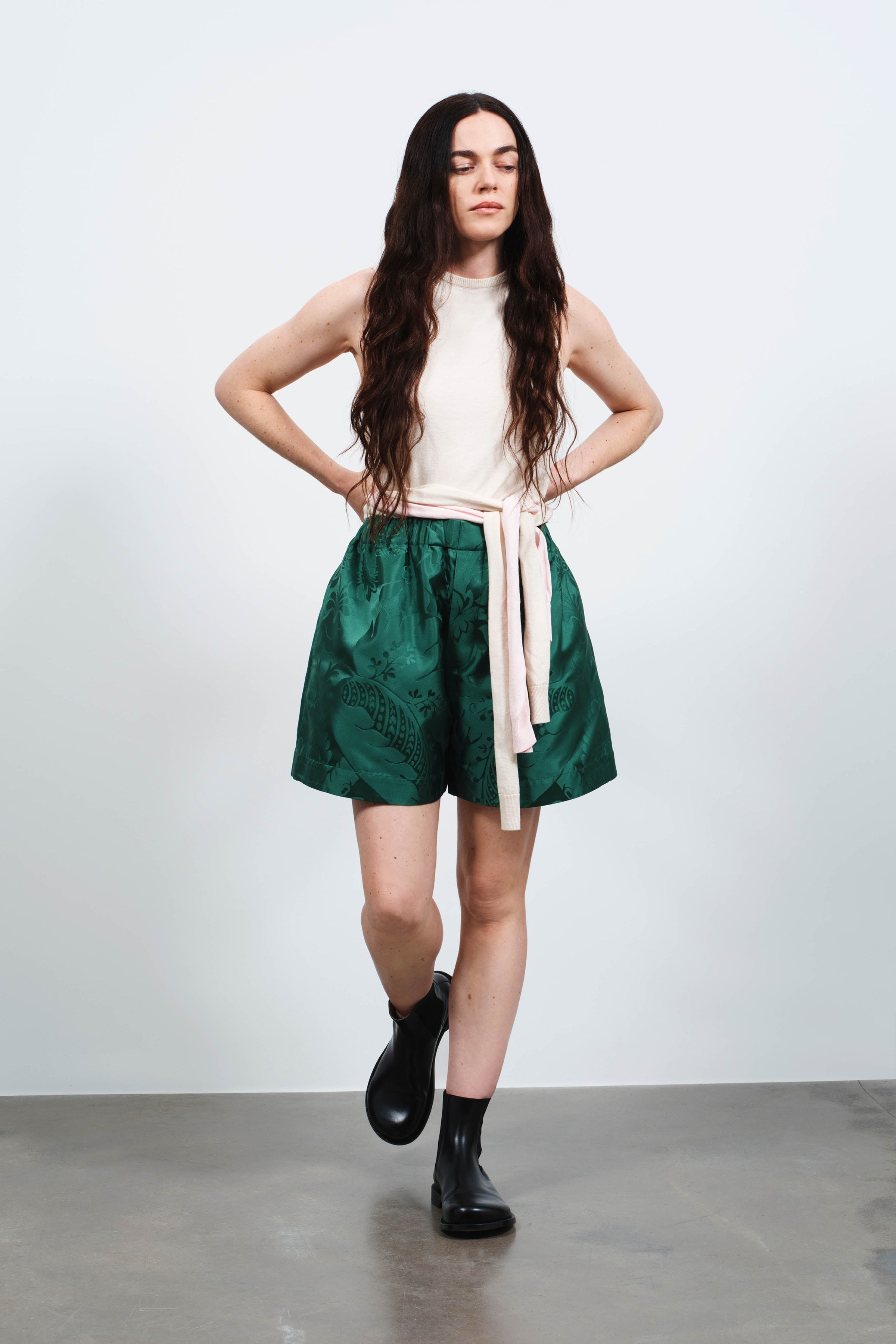drawstring shorts emerald 1 Creative 1
