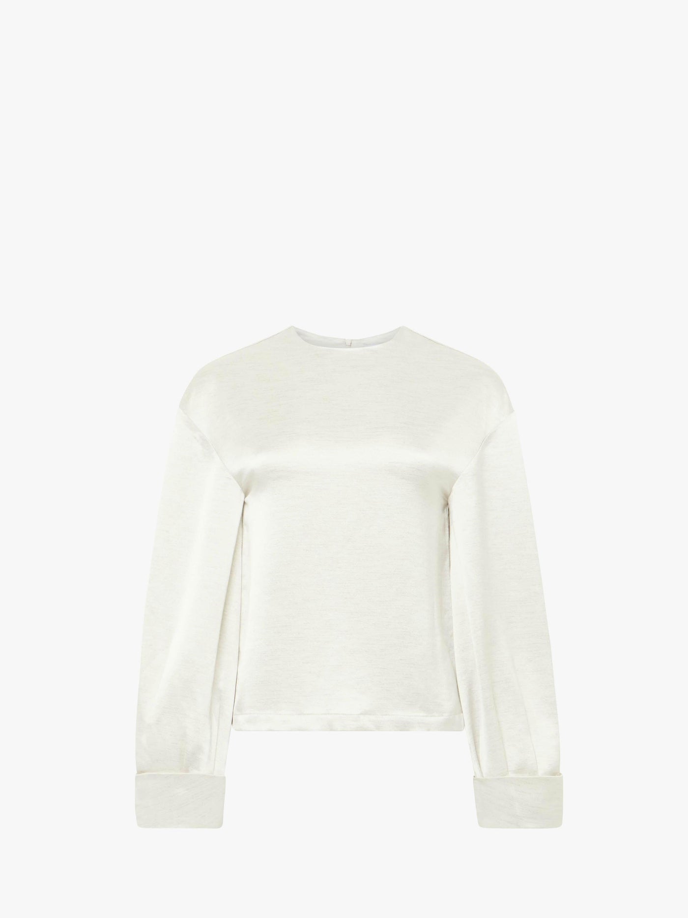 CL_TWISTED SLEEVE TOP - OFF WHITE_TP0346PG1693