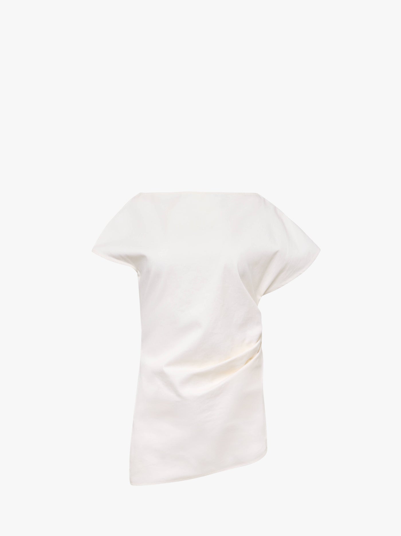 CL_ASYMMETRIC DRAPED TOP - BLACK_TP0357PG1762