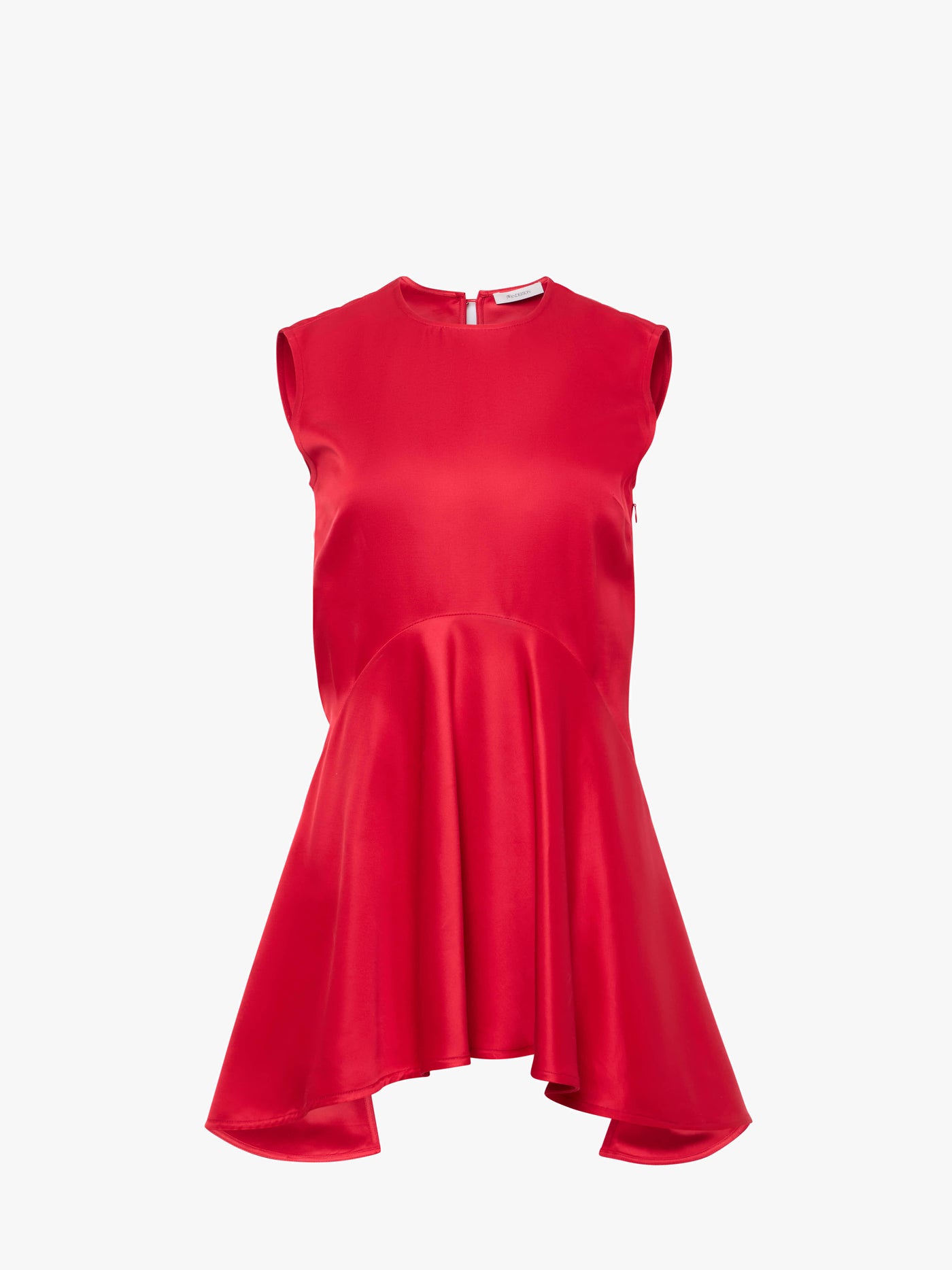CL_DRAPED HEM SLEEVELESS TOP - CRIMSON RED_TP0361PG1766