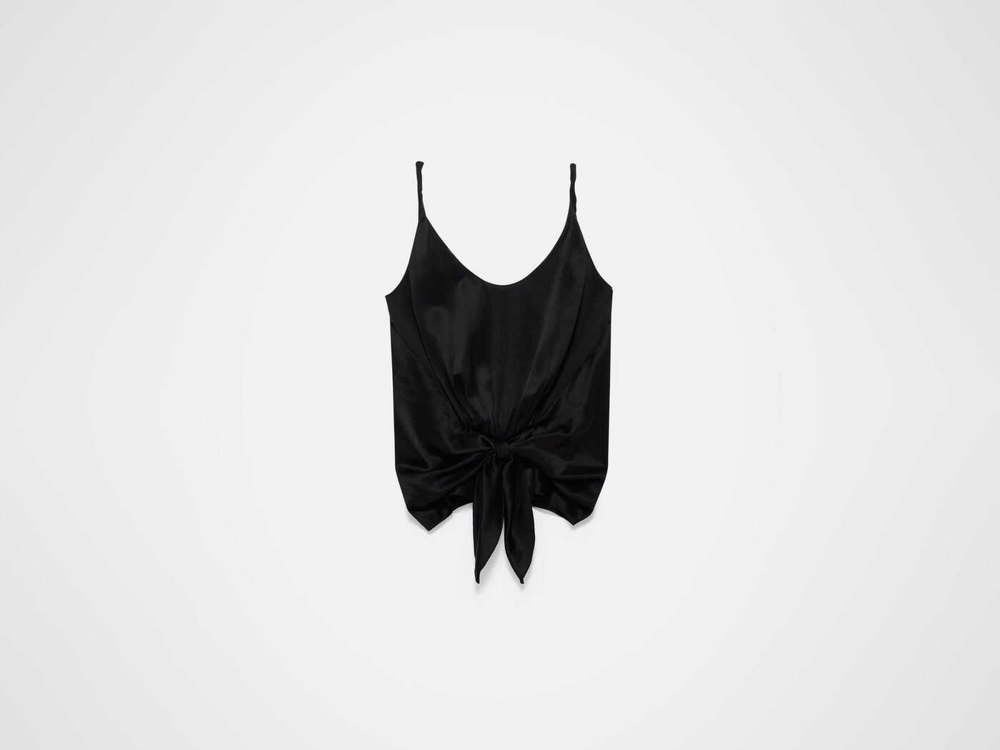 front knot top black Product Front 7