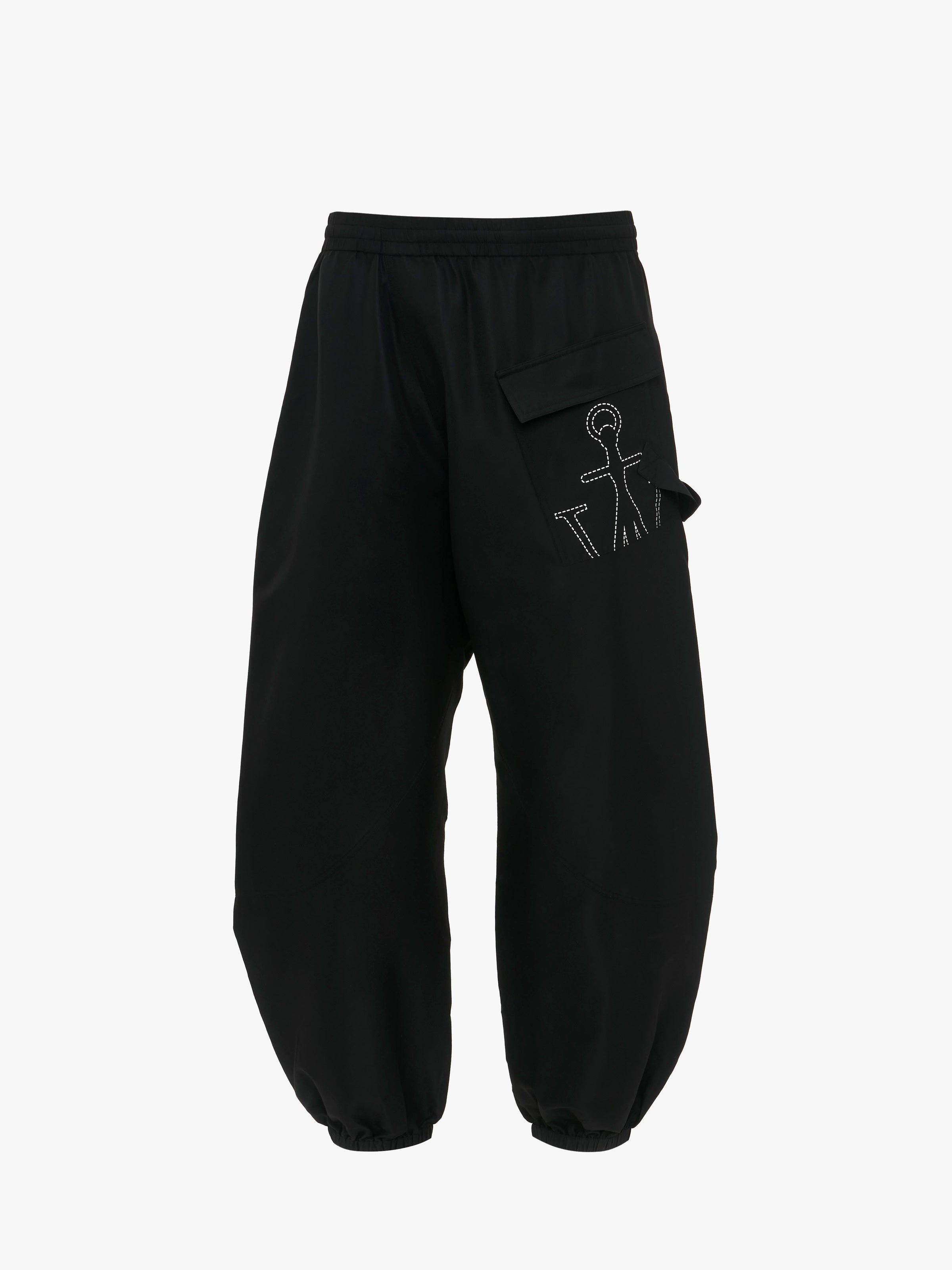 CL_TWISTED JOGGERS - BLACK_TR0347PG1488