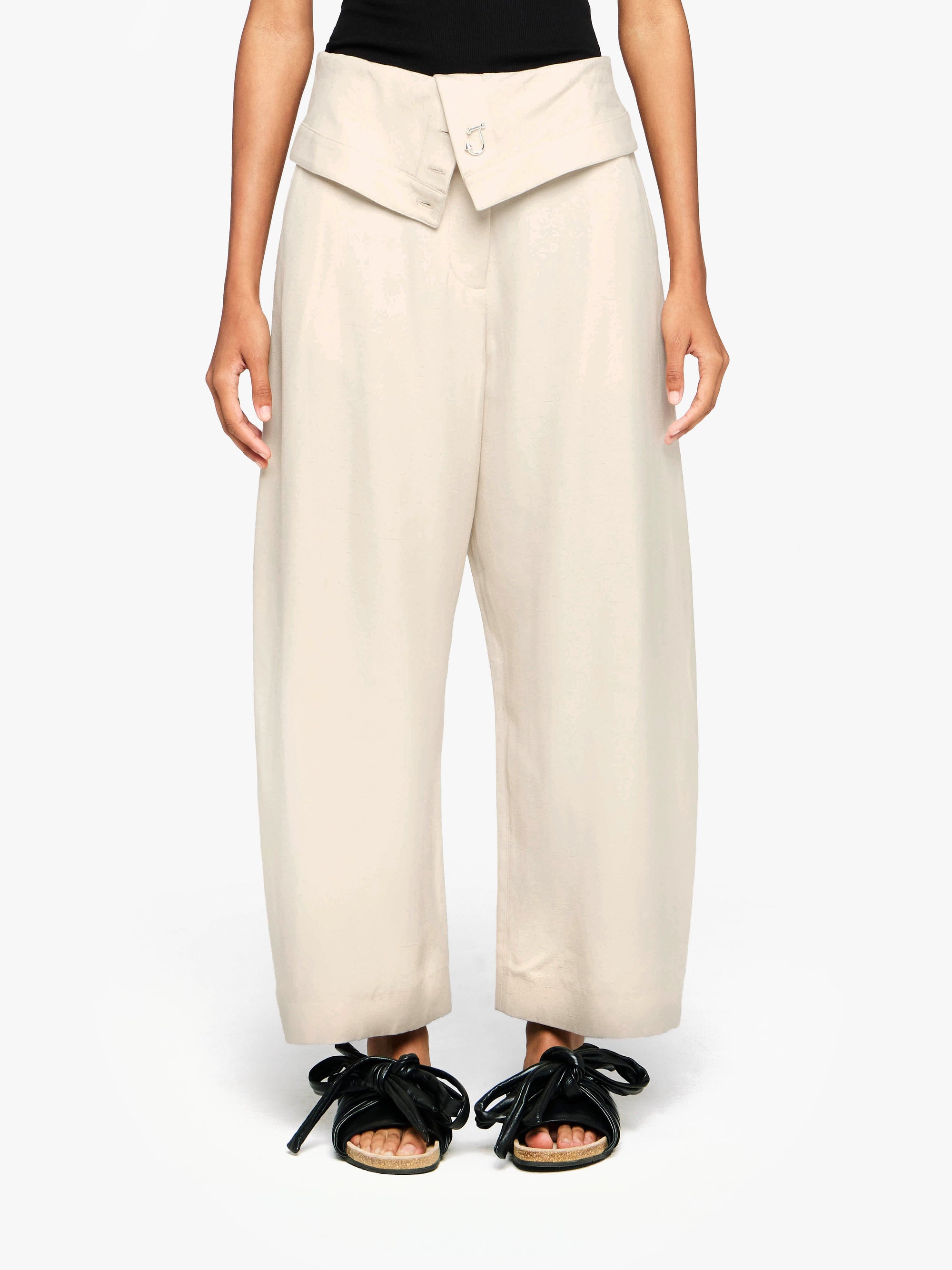 FOLD-OVER TROUSERS