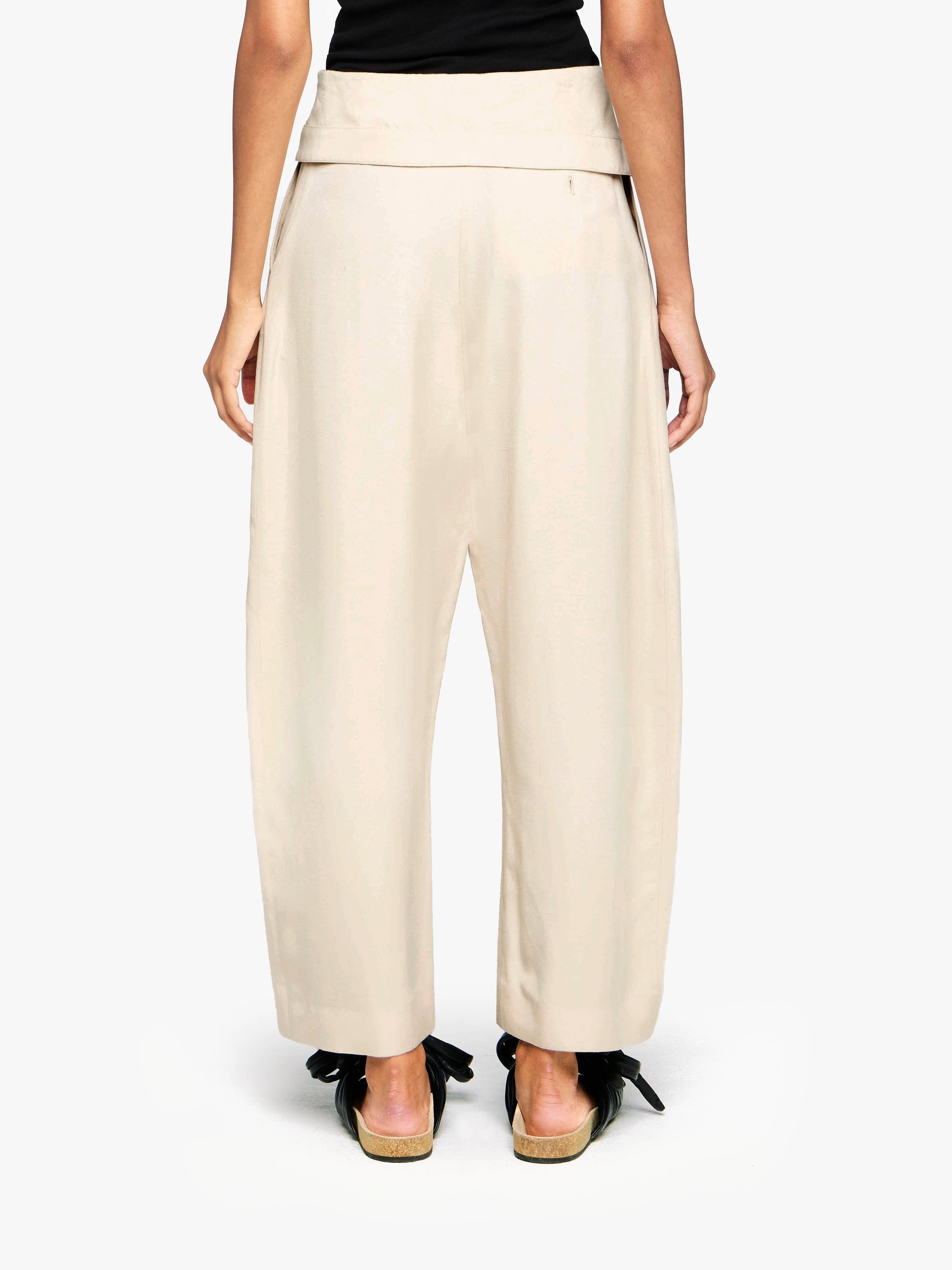 FOLD-OVER TROUSERS