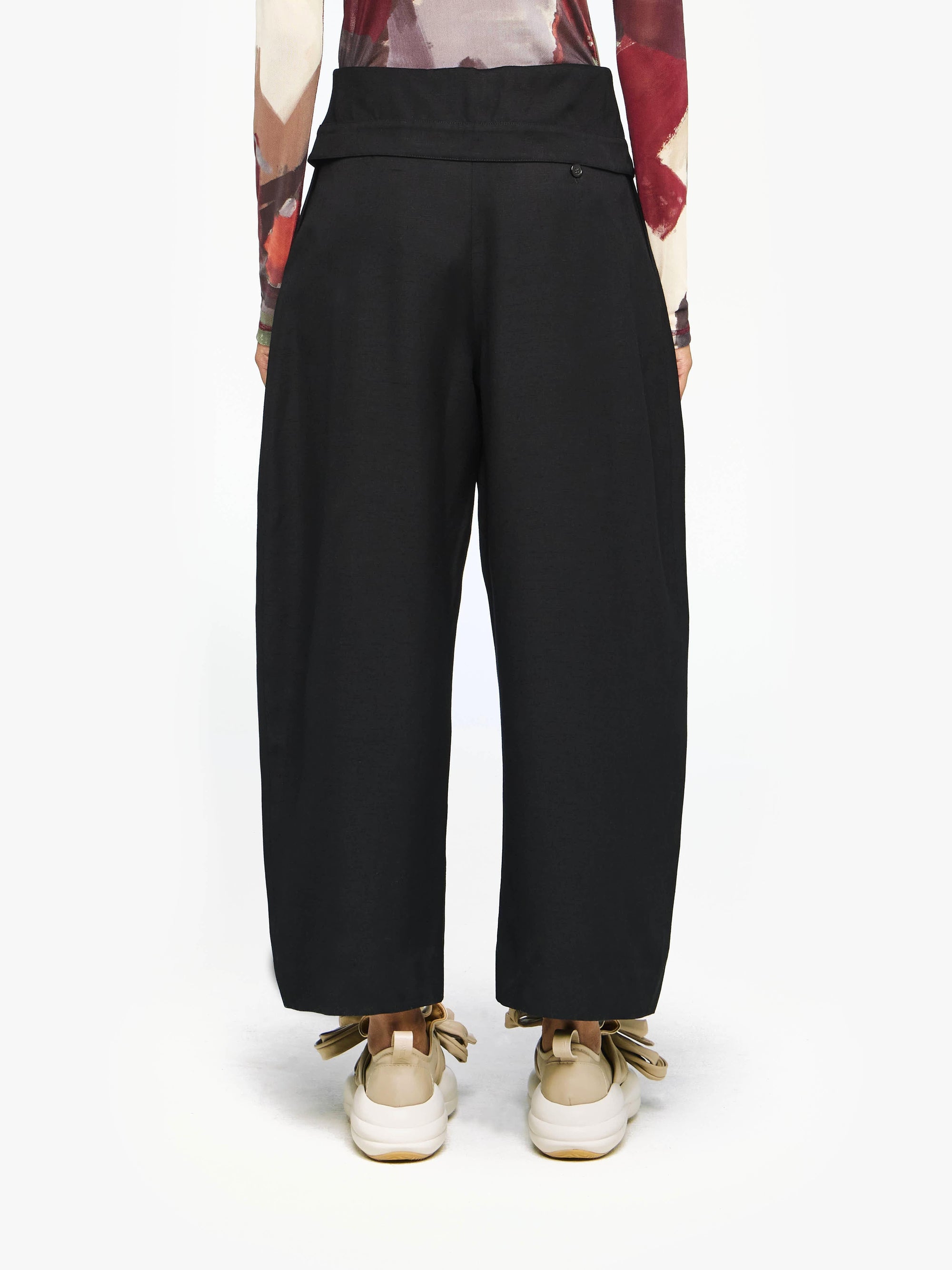 FOLD-OVER TROUSERS