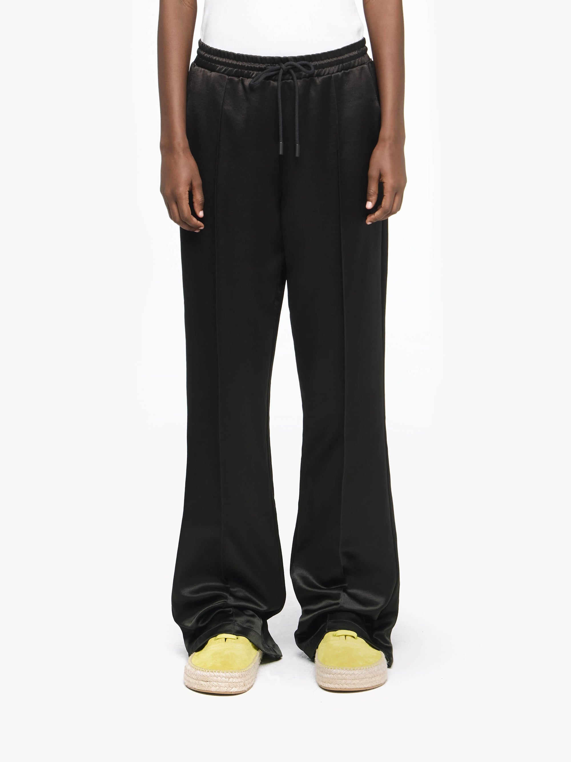 DRAWSTRING WAIST TROUSERS