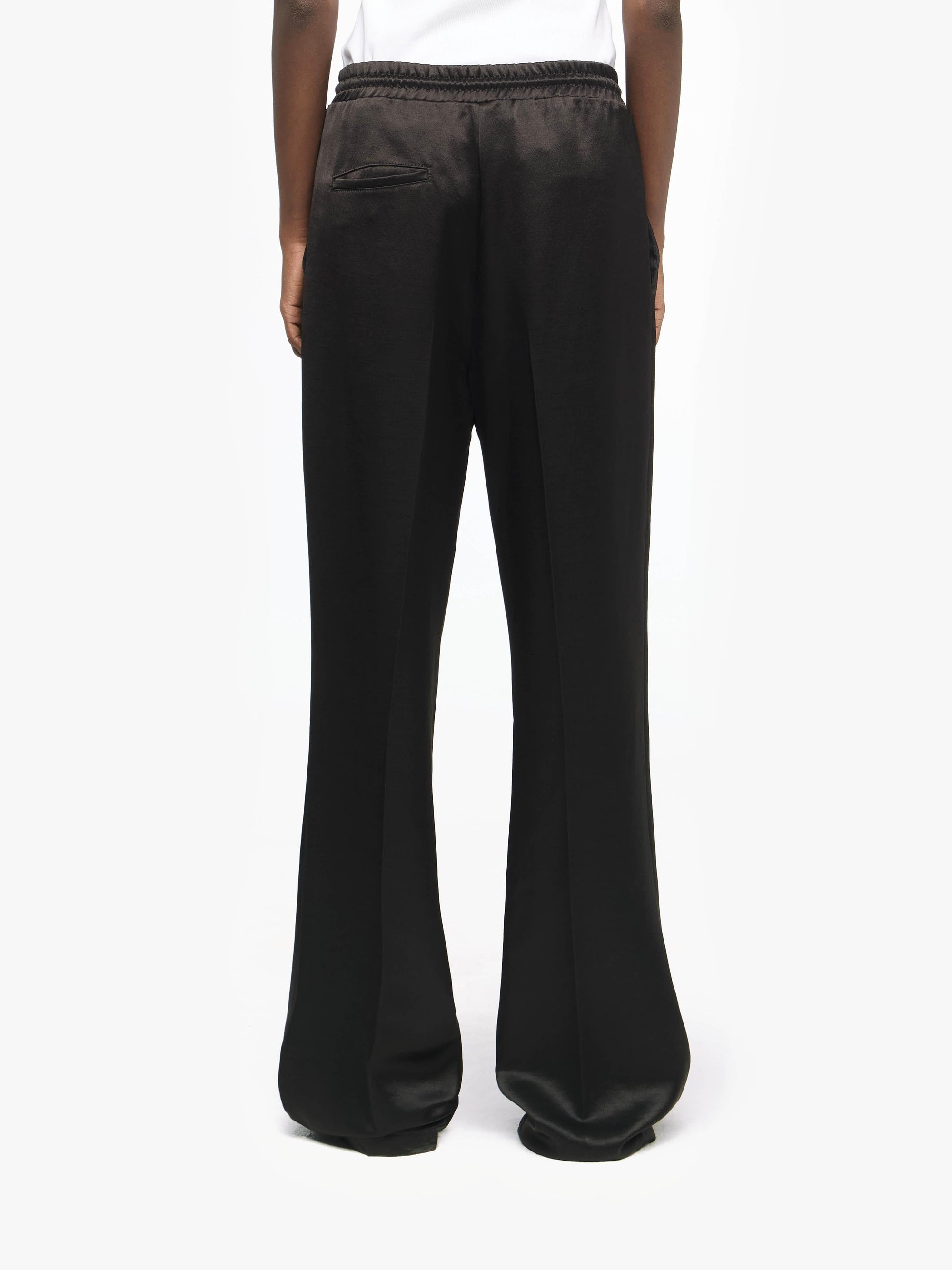 DRAWSTRING WAIST TROUSERS