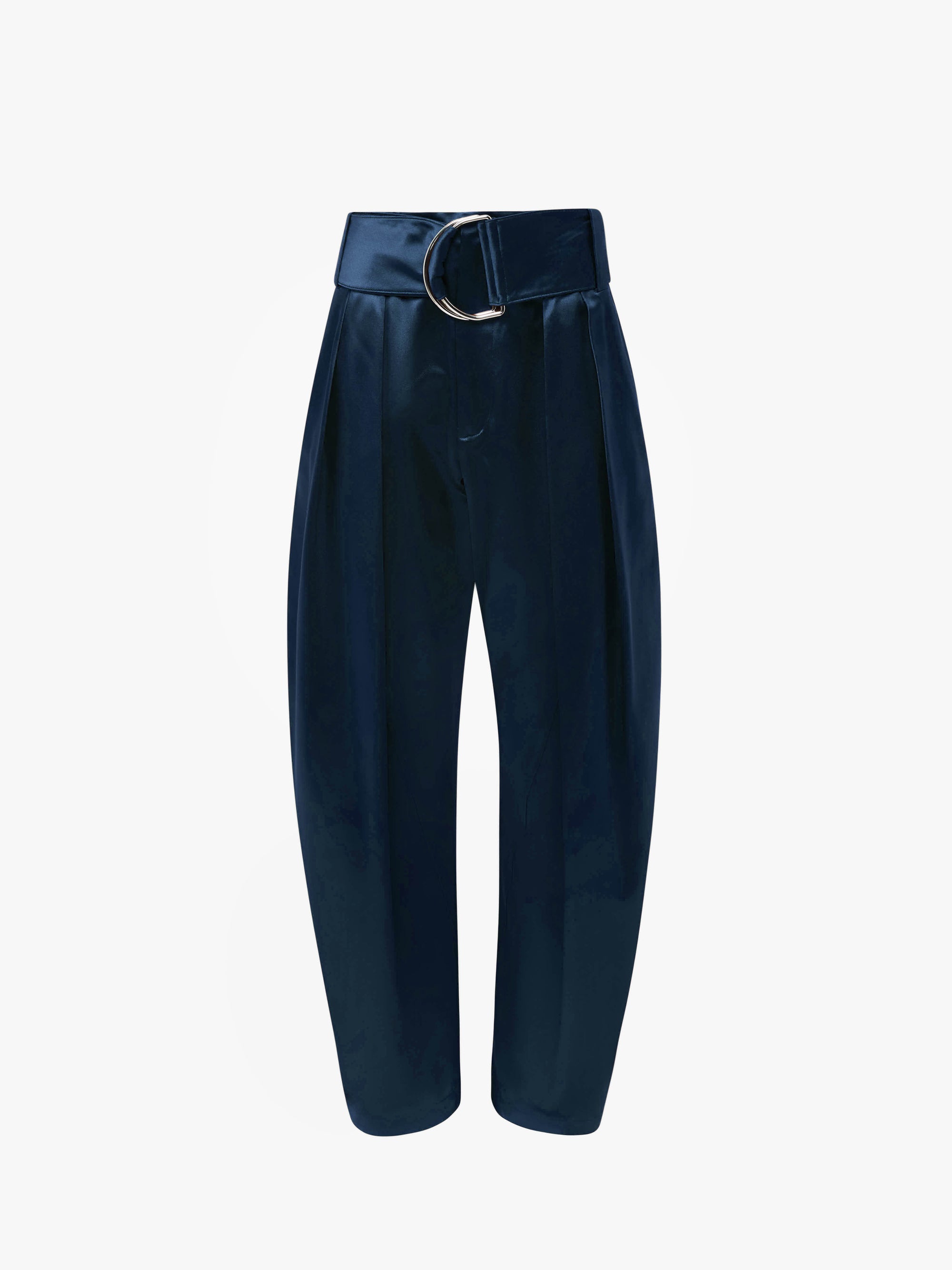 PLEATED D-RING TROUSERS