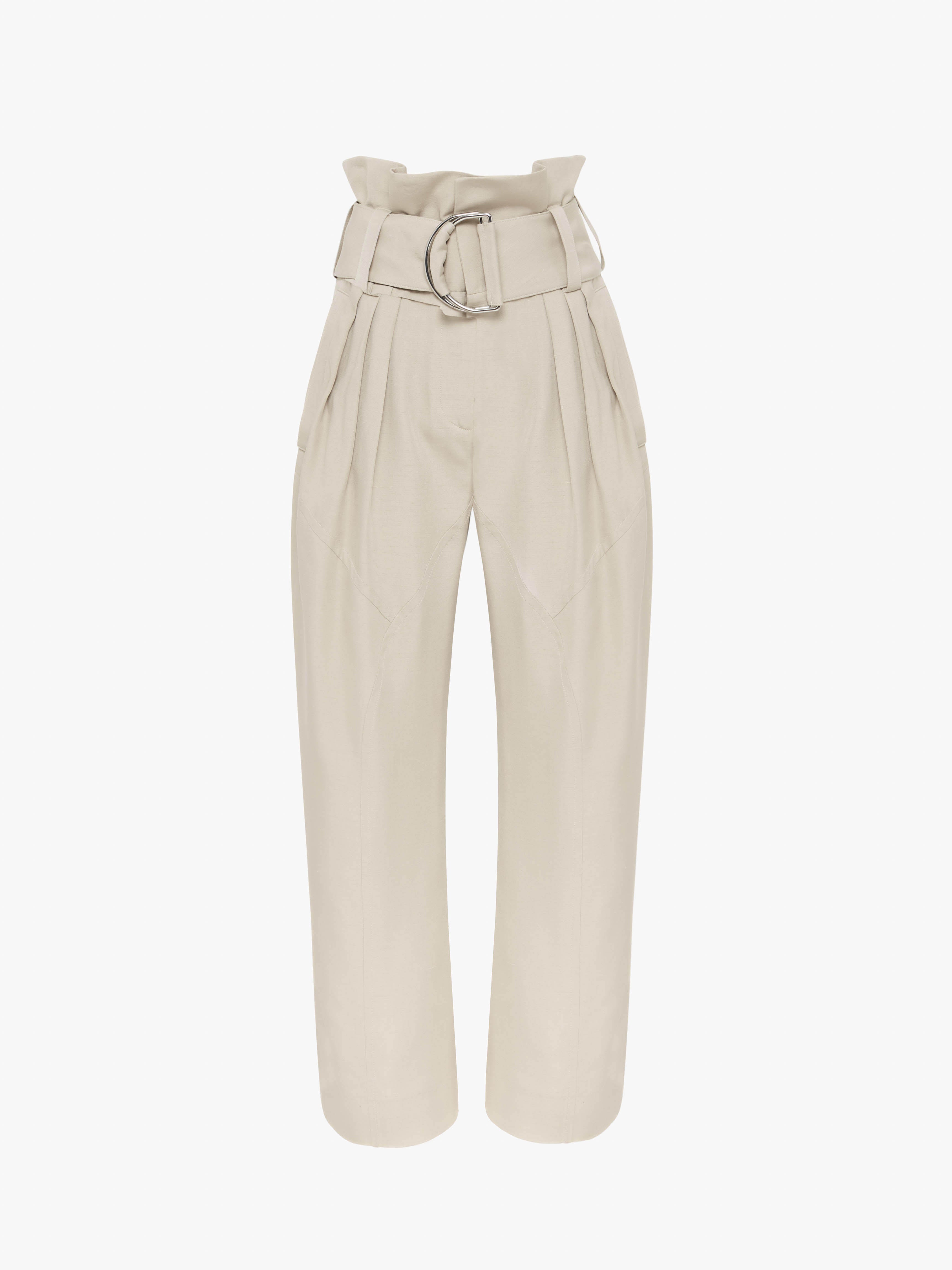 【送料&関税込】J.W. Anderson Gathered D Ring Trousers GATHERED WAIST D-RING TROUSERS – JW Anderson