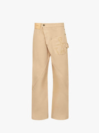 CL_TWISTED WORKWEAR TROUSERS - FLAX_TR0405PG1744