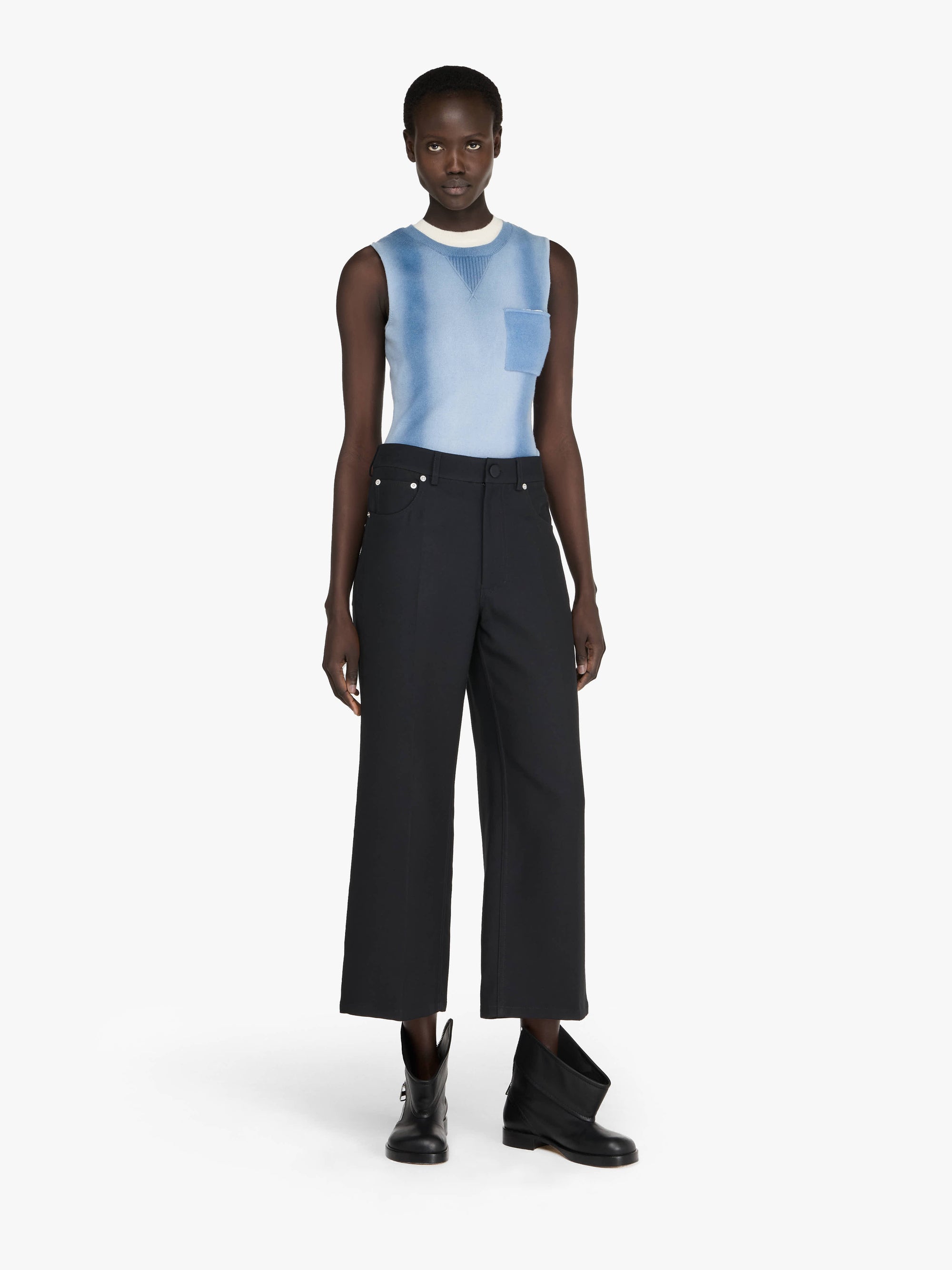 CROPPED TAILORED TROUSERS