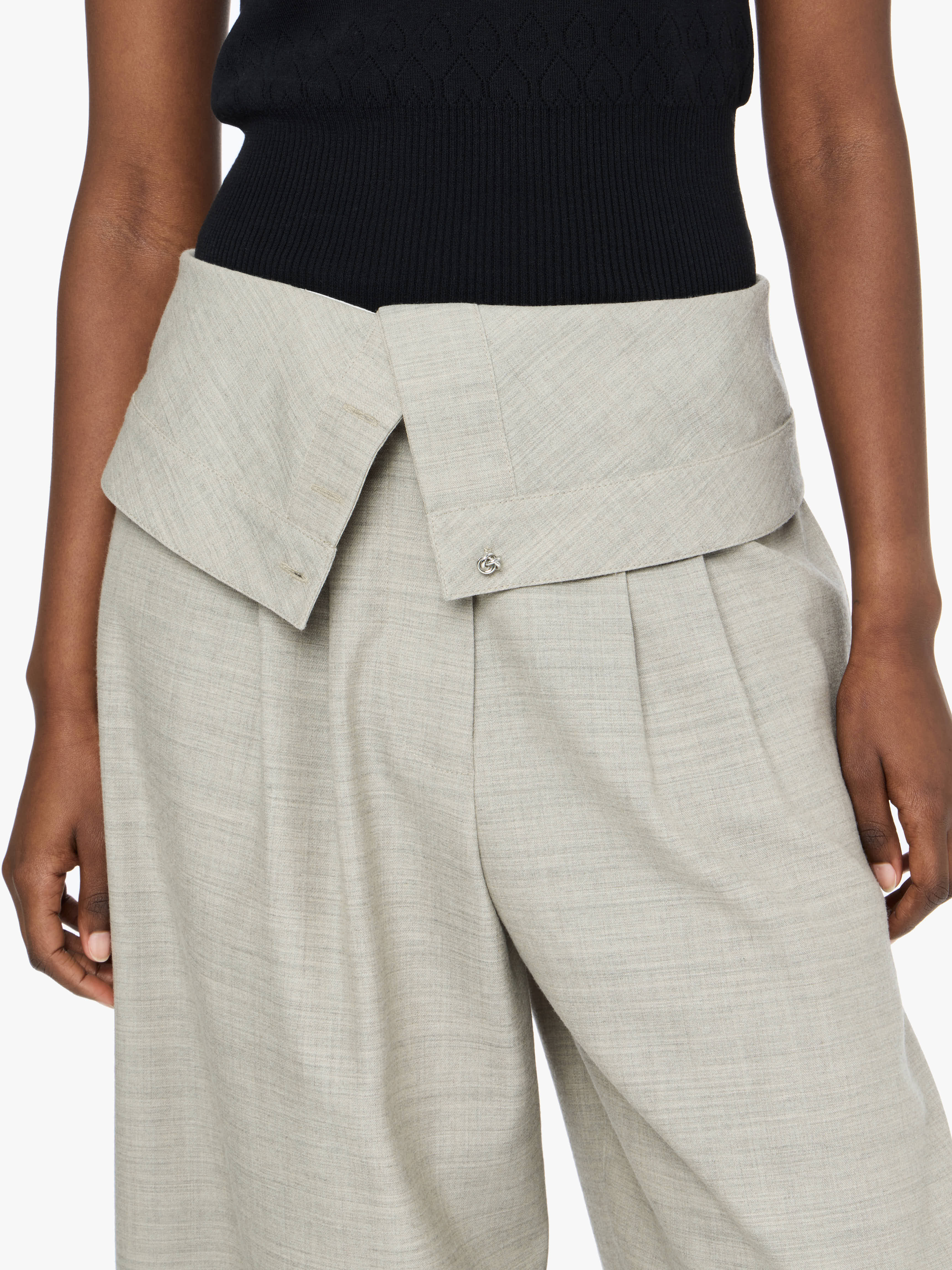 FOLD OVER TAILORED TROUSERS – JW Anderson
