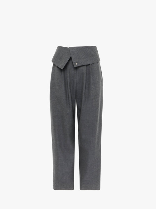 FOLD OVER TAILORED TROUSERS