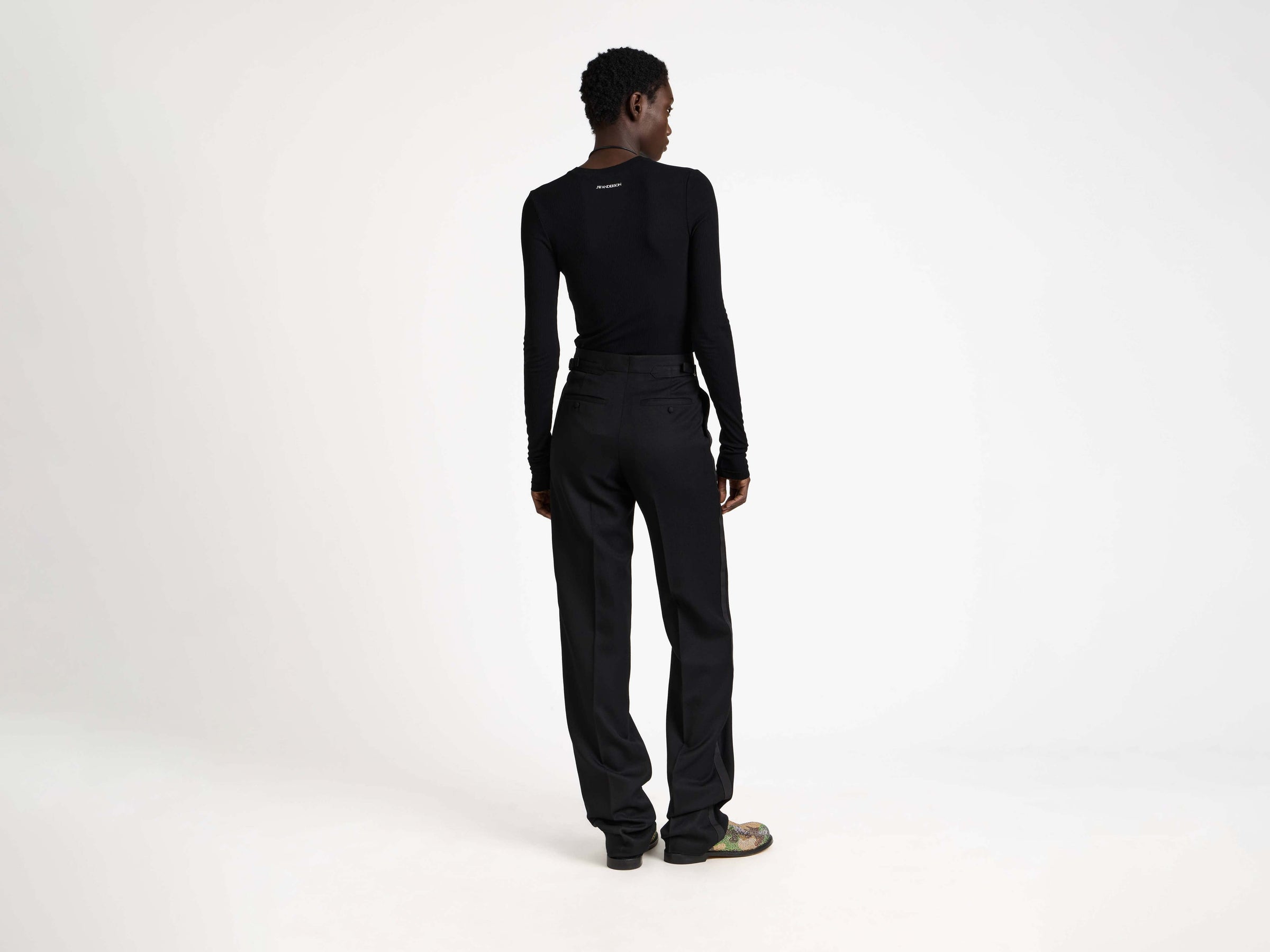 tuxedo trousers black 1 Model Detail 2