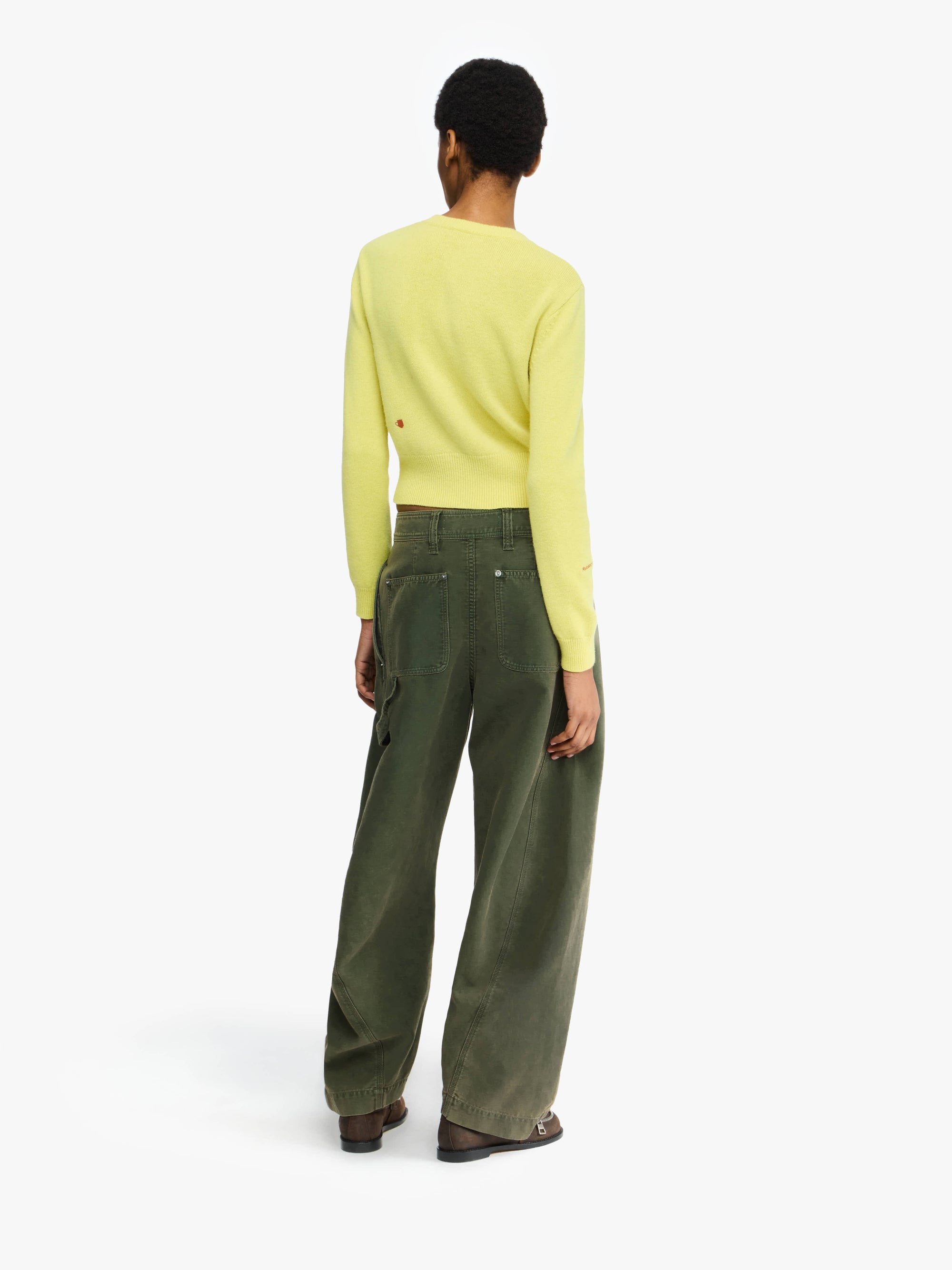 TWISTED SEAM TROUSERS