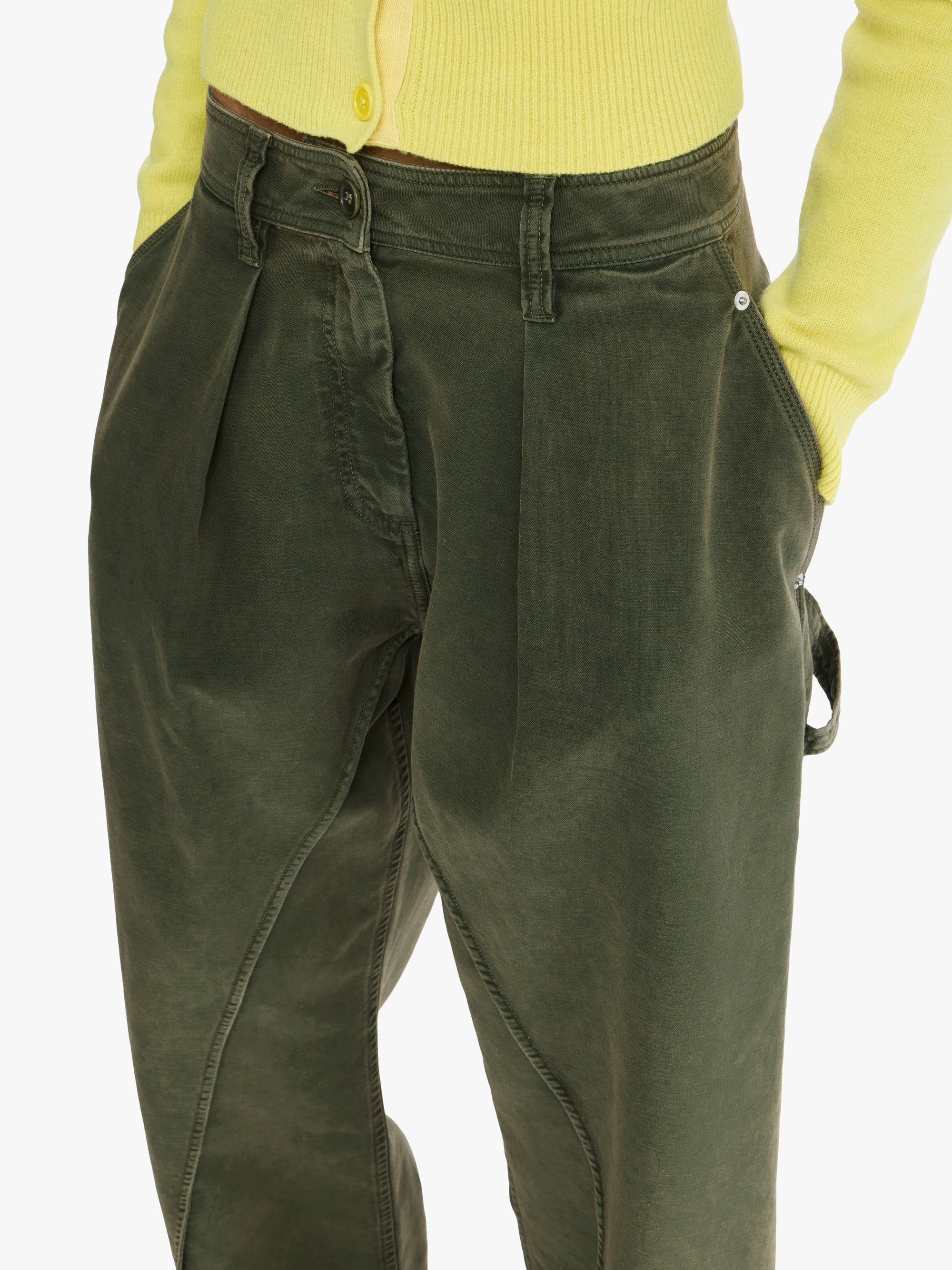 TWISTED SEAM TROUSERS